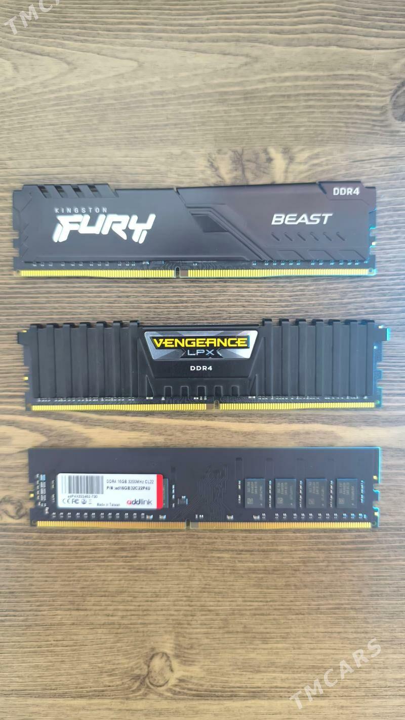 RAM 16GB DDR4 - Ашхабад - img 1