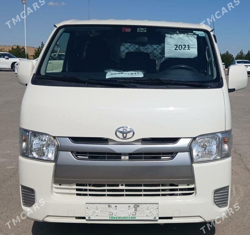 Toyota Hiace 2021 - 400 000 TMT - "Алтын Асыр" Гундогар базары ( Толкучка) - img 1