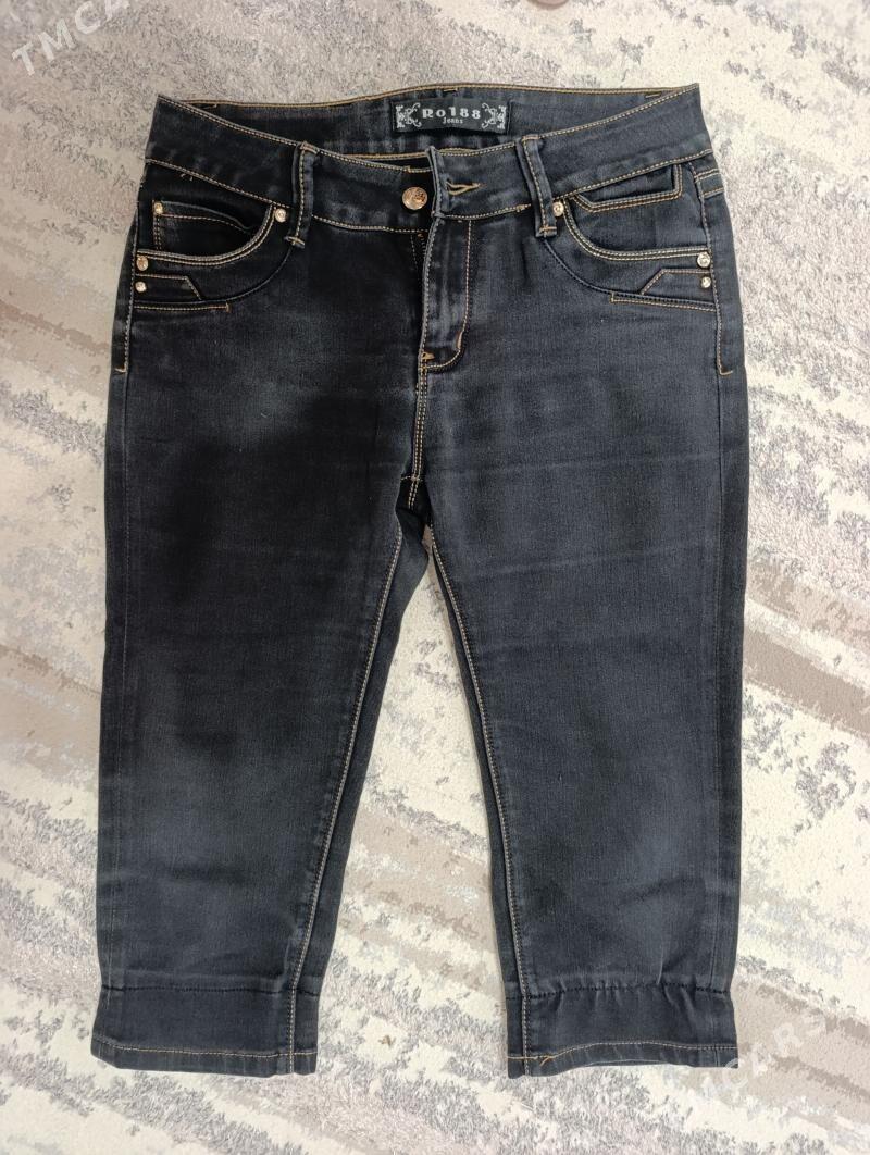 джинсовые бермуды - Байрамали - img 1