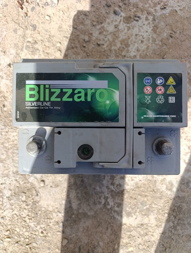 Akumlyator 60Ah Blizzaro 450 TMT - Daşoguz - img 1