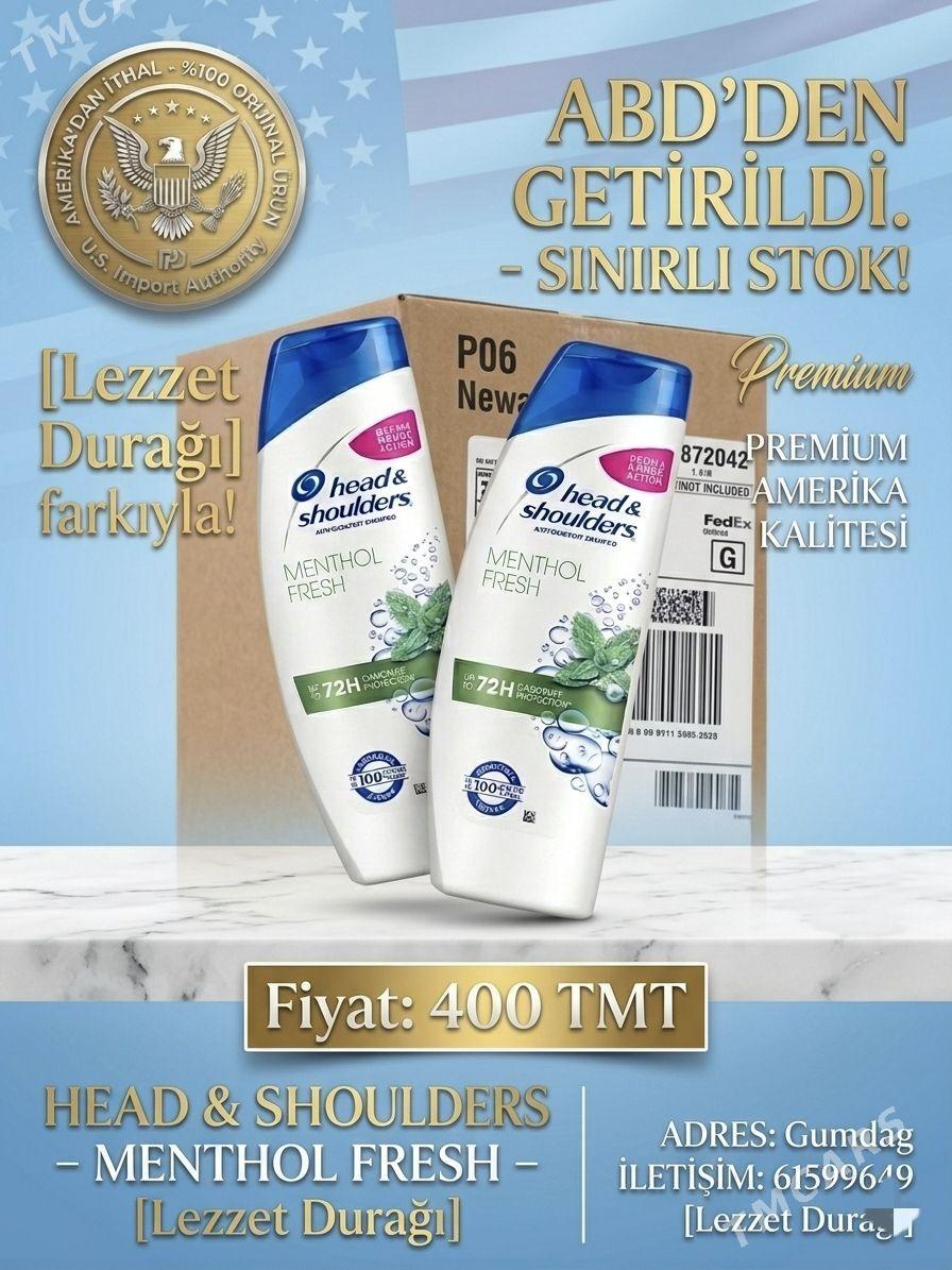 şampuan sampun orginal Head & - Гумдаг - img 1