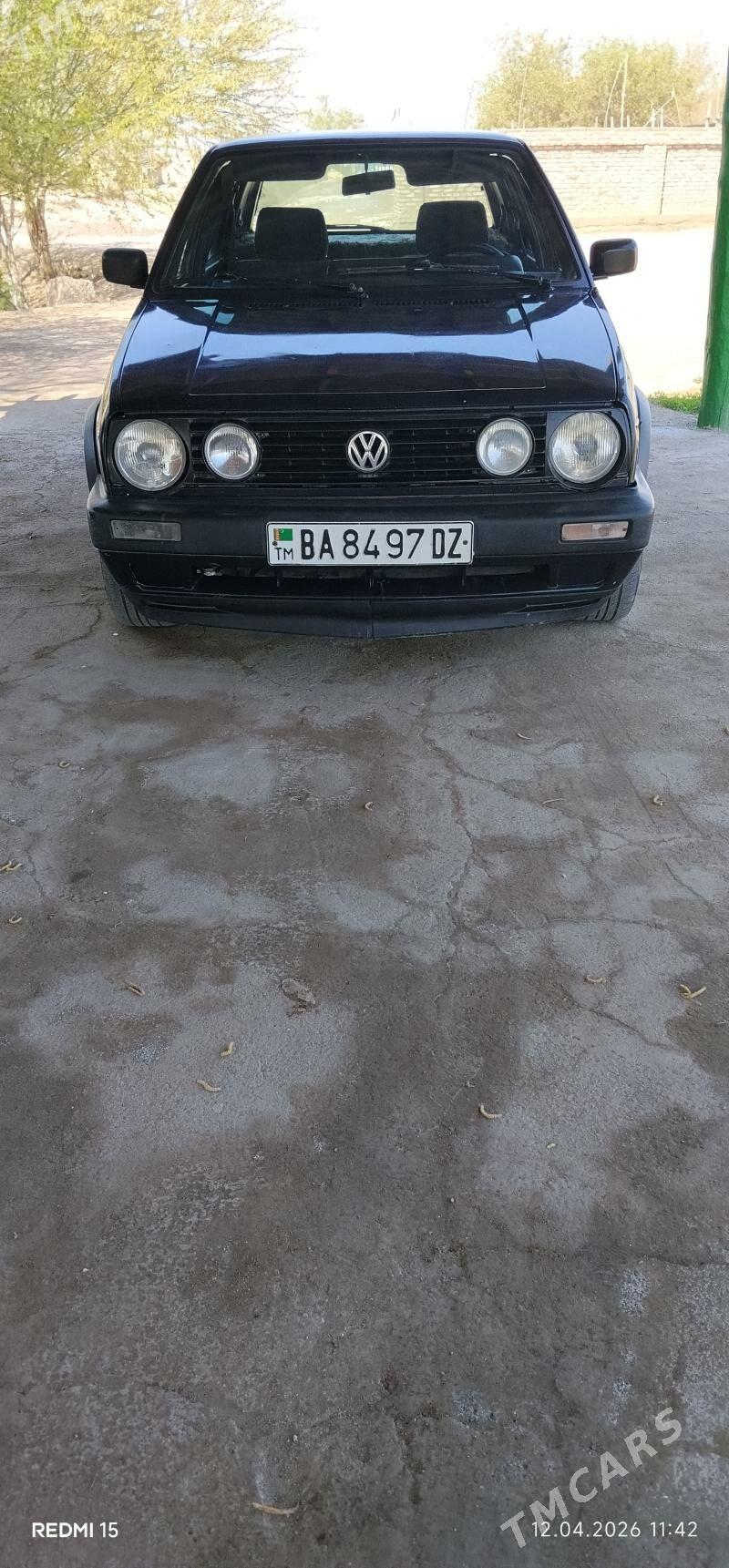 Volkswagen Golf 1990 - 30 000 TMT - Болдумсаз - img 1