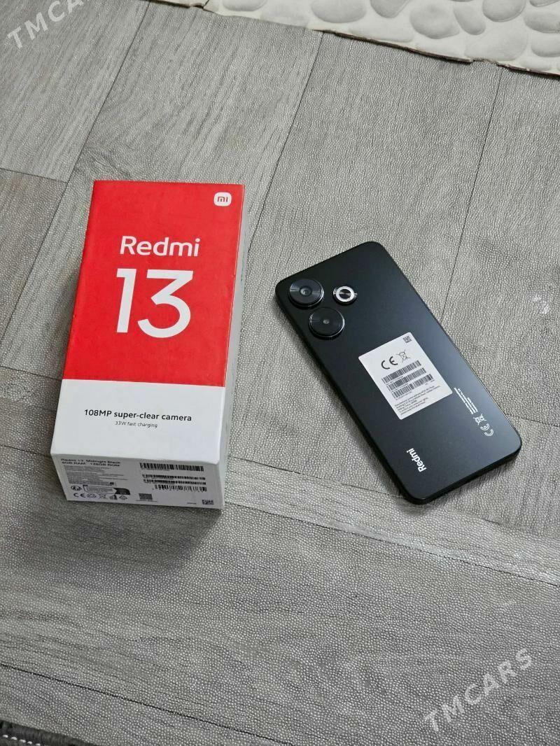 REDMI 13 8+8/256 BLACK - Бахарден - img 1