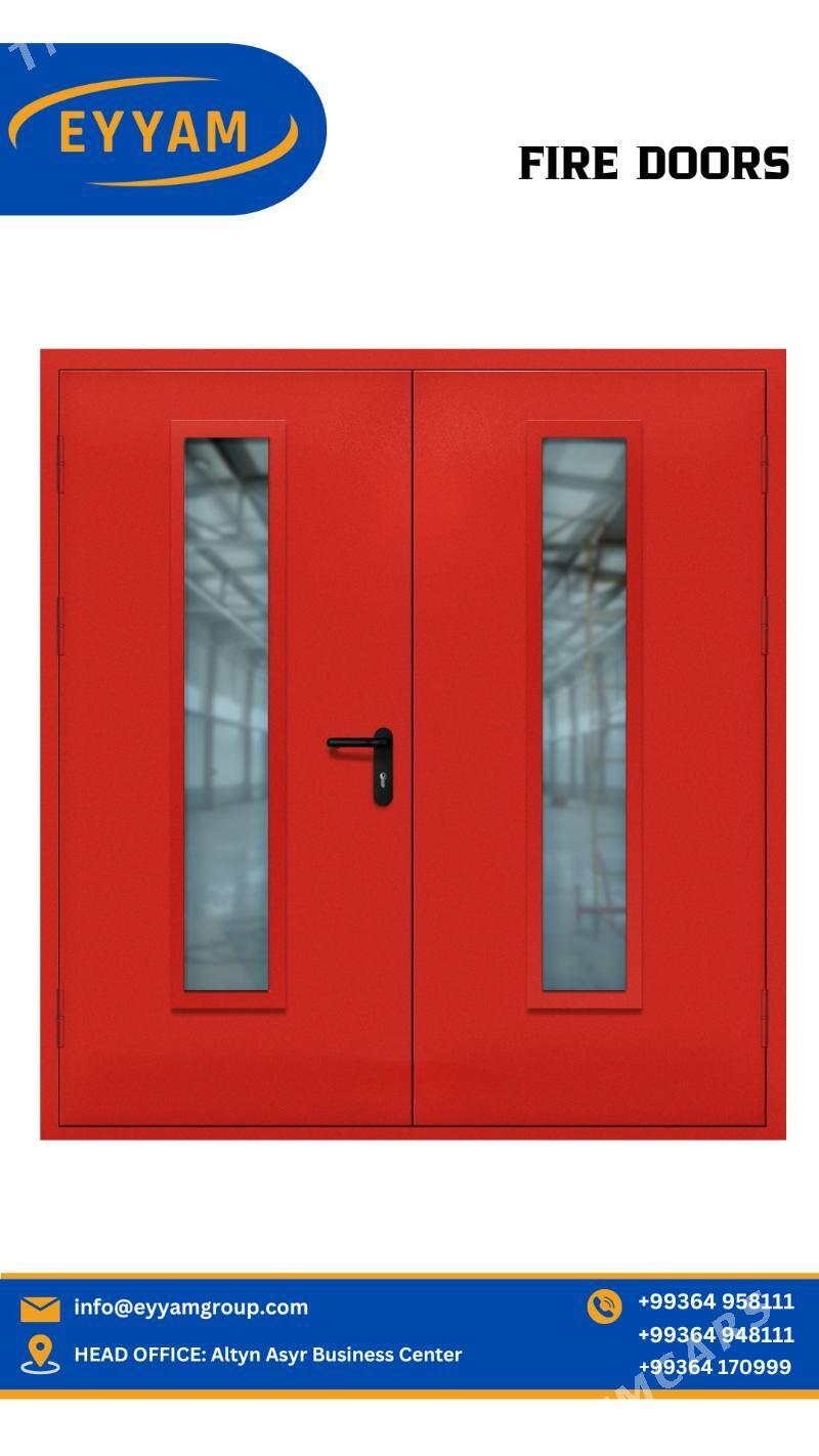 ПРОТИВОПОЖАРНЫЕ И ТЕХНИЧЕСКИЕ ДВЕРИ - Марыйский велаят - img 1