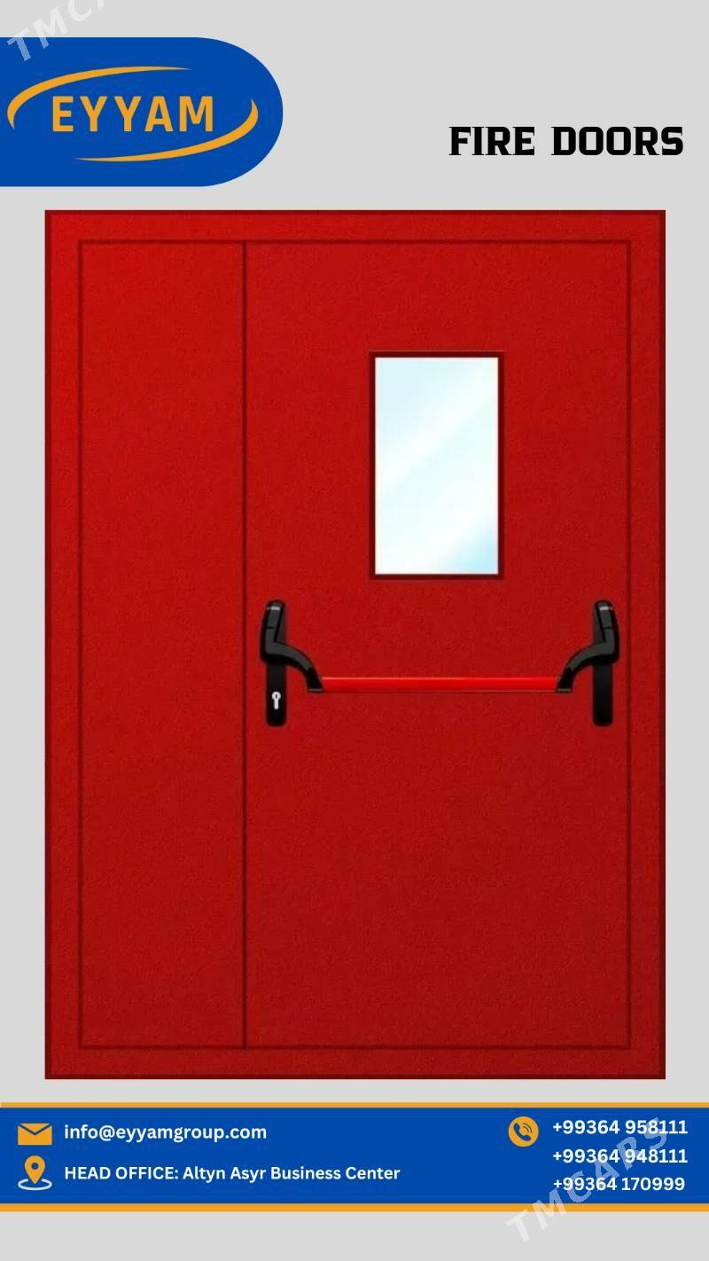 ПРОТИВОПОЖАРНЫЕ И ТЕХНИЧЕСКИЕ ДВЕРИ - Лебапский велаят - img 1