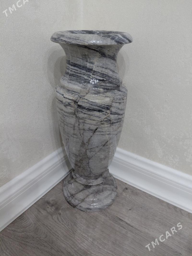 ваза натуральный оникс - Aşgabat - img 1