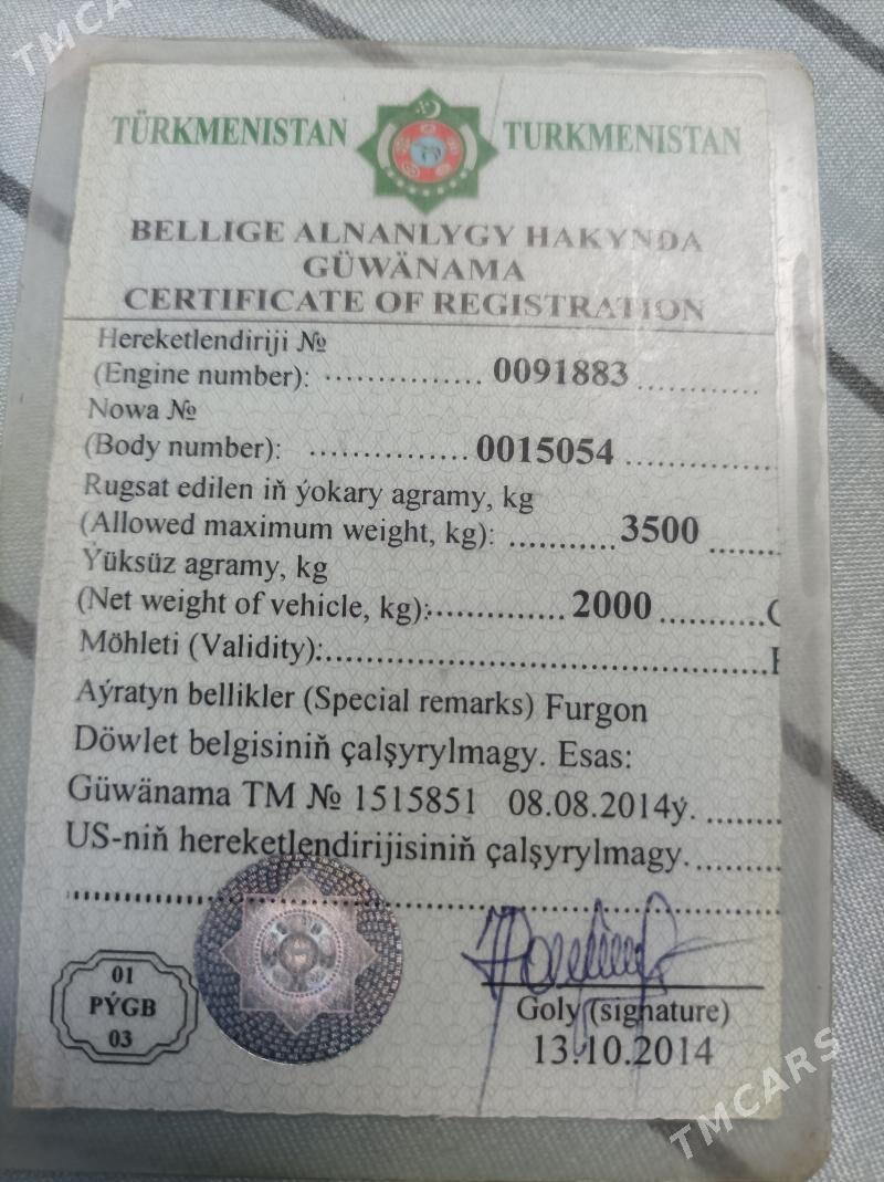 UAZ 2206 2000 - 30 000 TMT - Туркменабат - img 1