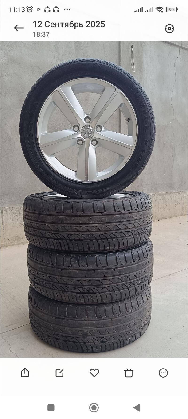 tekerler 3 500 TMT - Ак-Бугдайский этрап - img 1