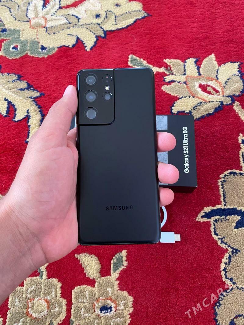 SAMSUNG S21 Ultra 5G 12/256GB - Гызыларбат - img 1