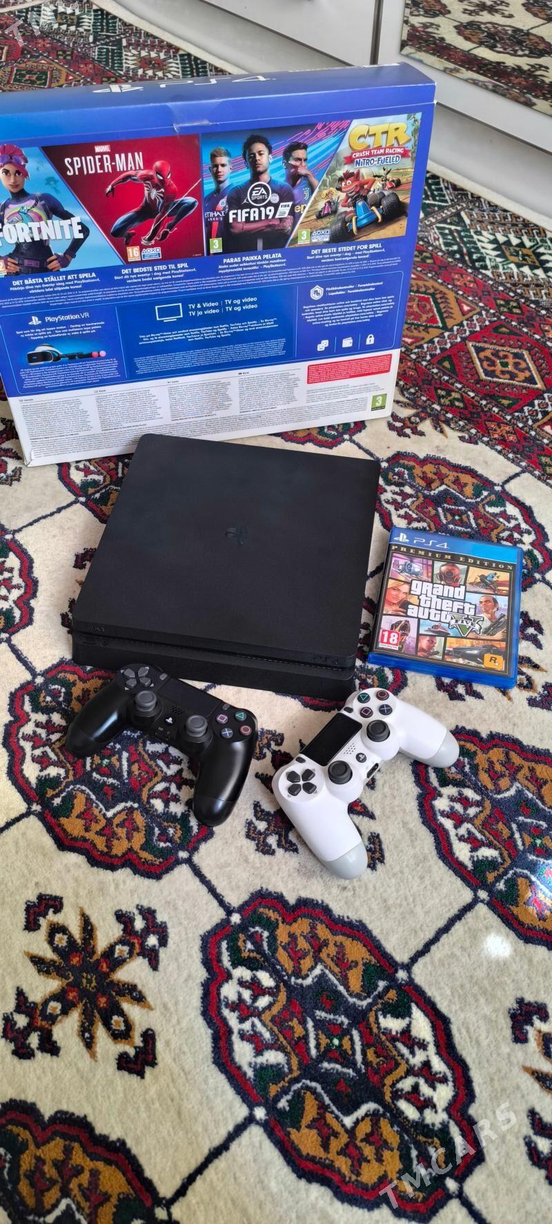 ps4 slim - Ашхабад - img 1