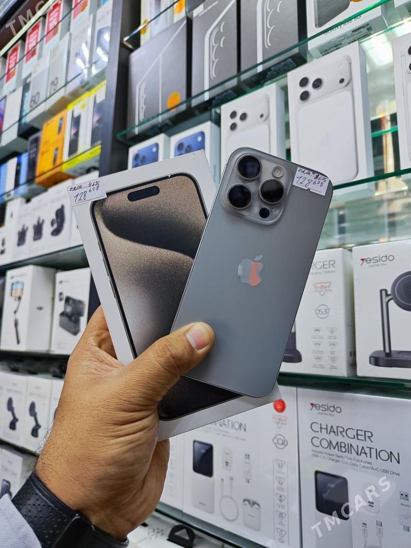 IPHONE 15 PRO 128GB 86% - Ашхабад - img 1