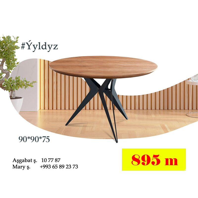 Aşhana Stol Stul Diwan Mebel - Мары - img 1