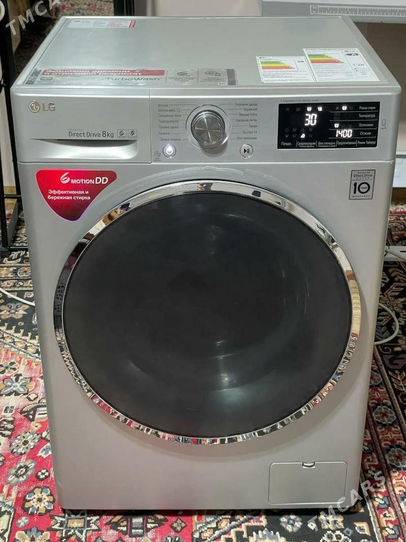 Kir maşyn LG 8 kg DD mator - Aşgabat - img 1