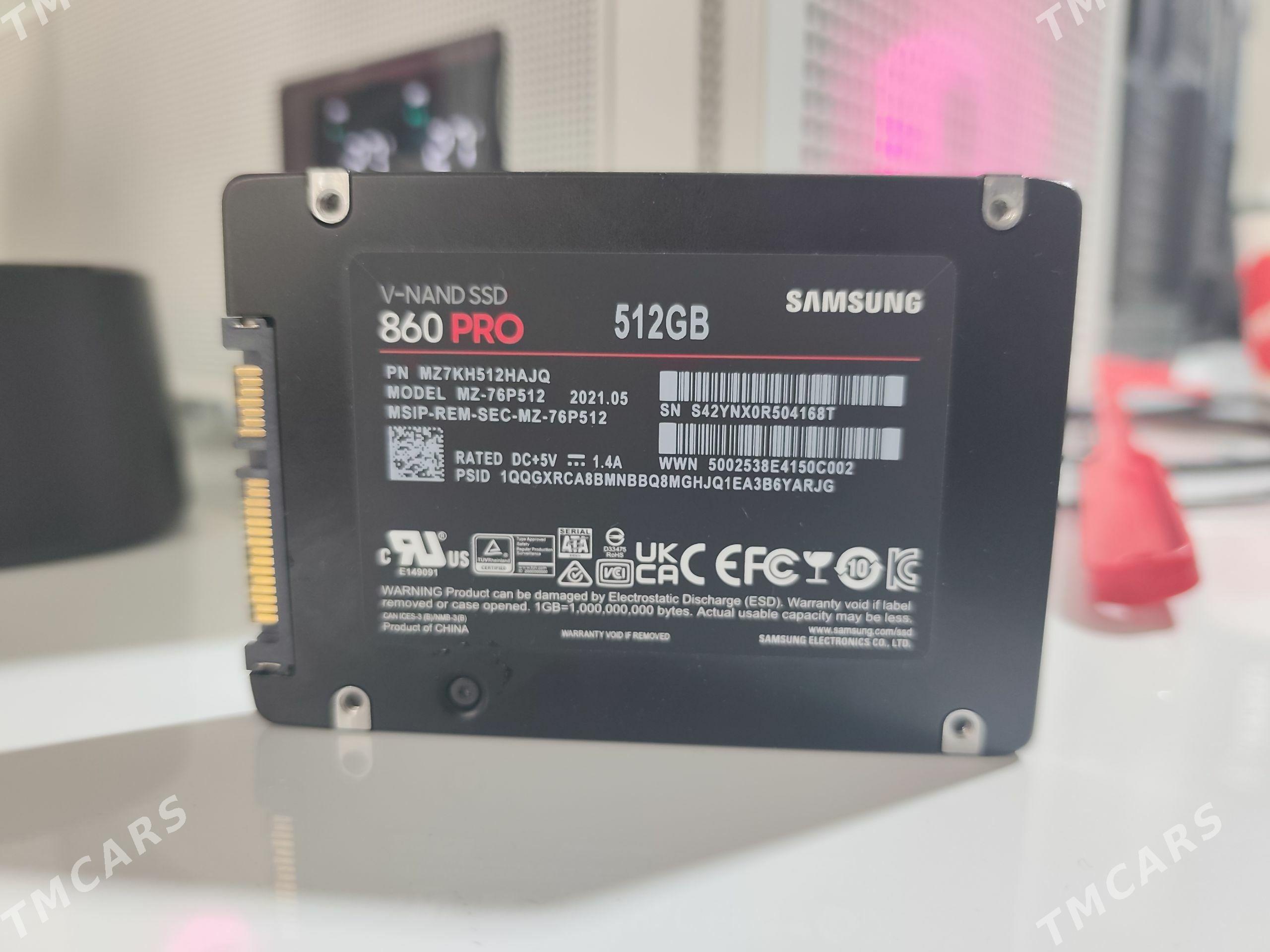SSD Samsung 512GB 100% - Балканабат - img 1