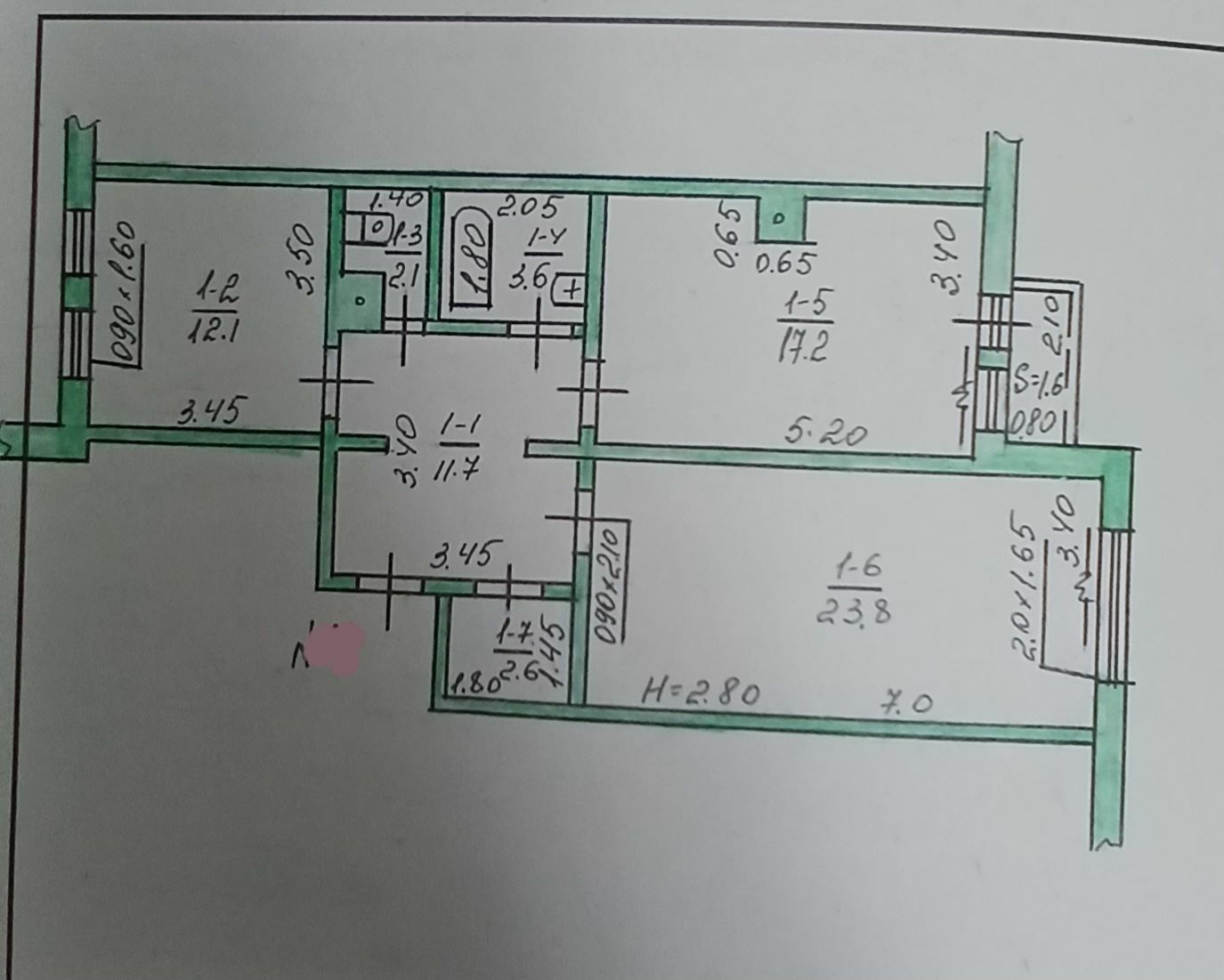 Срочно 6мкр 2эт 2ком 75м² - 6 mkr - img 1