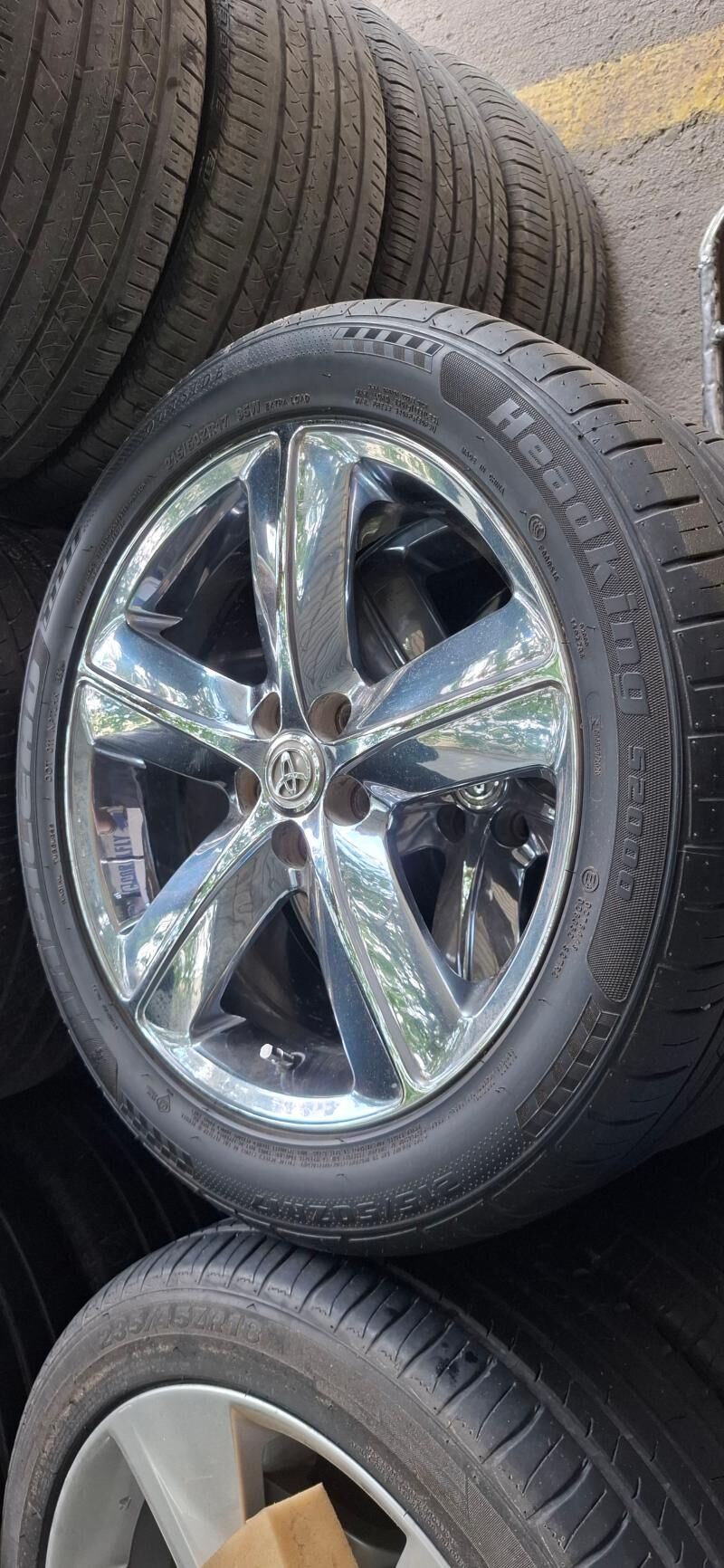 corolla hrom diska teker 17-li 3 200 TMT - Бедев - img 1