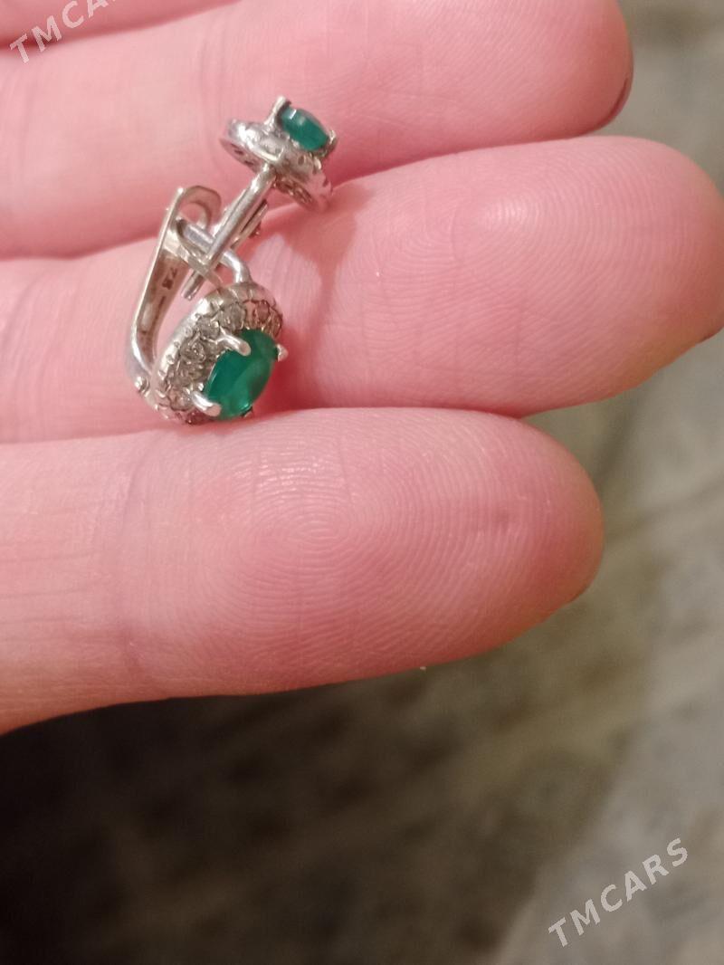 серьги серебряные - Бузмеин - img 1