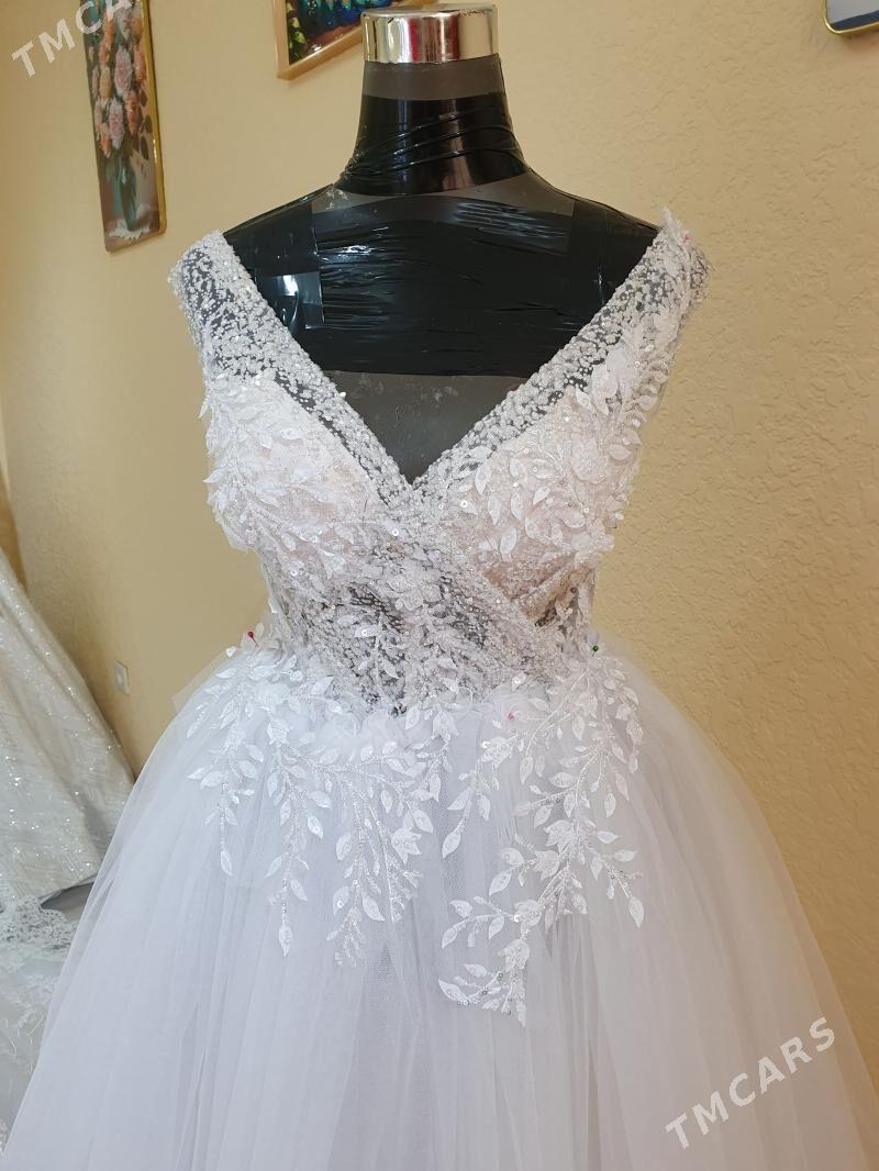 СВАДЕБНОЕ ПЛАТЬЕ НОВОЕ - Ашхабад - img 1