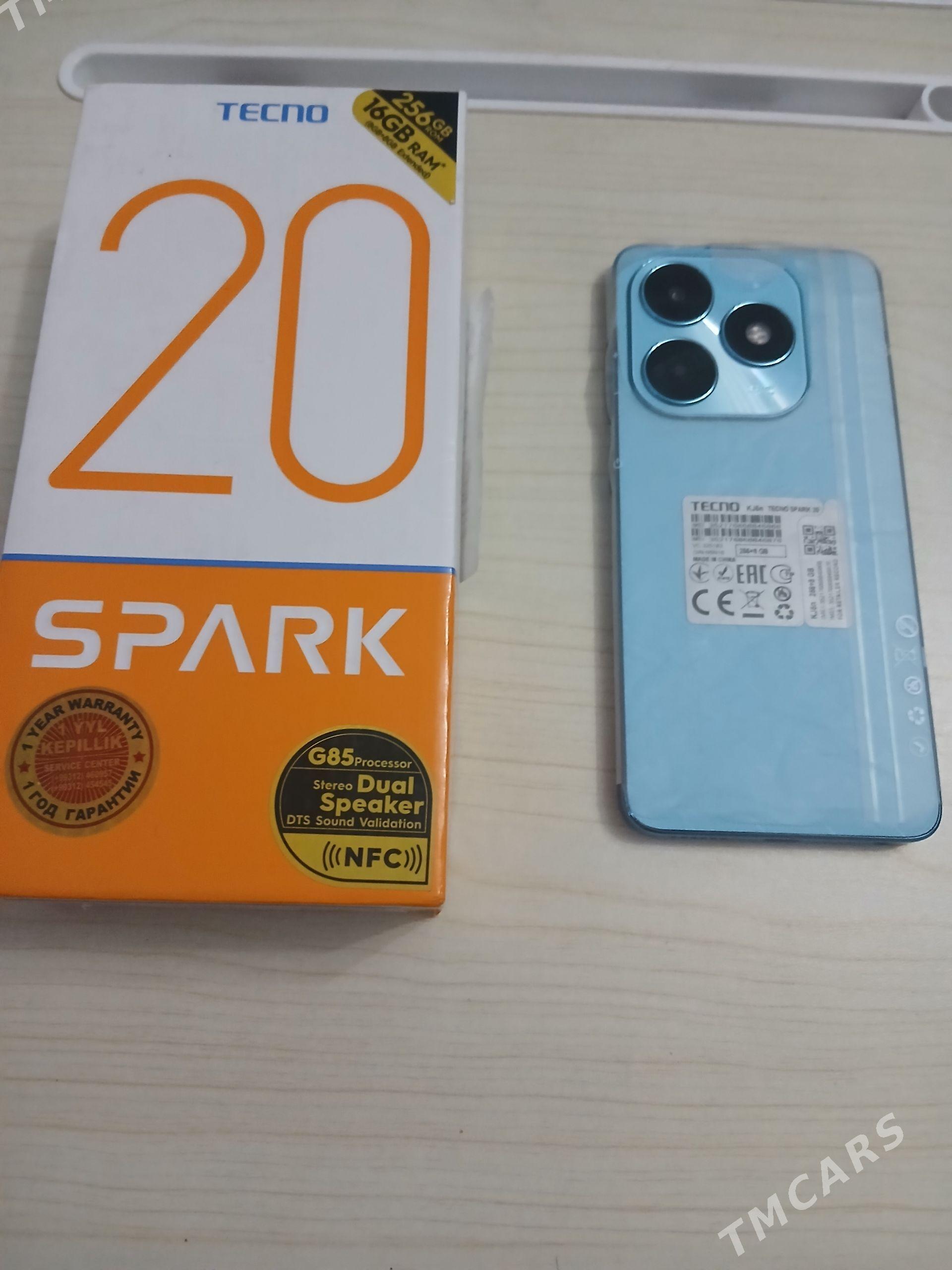 TEHNO SPARK 20 16/256 - Daşoguz - img 1