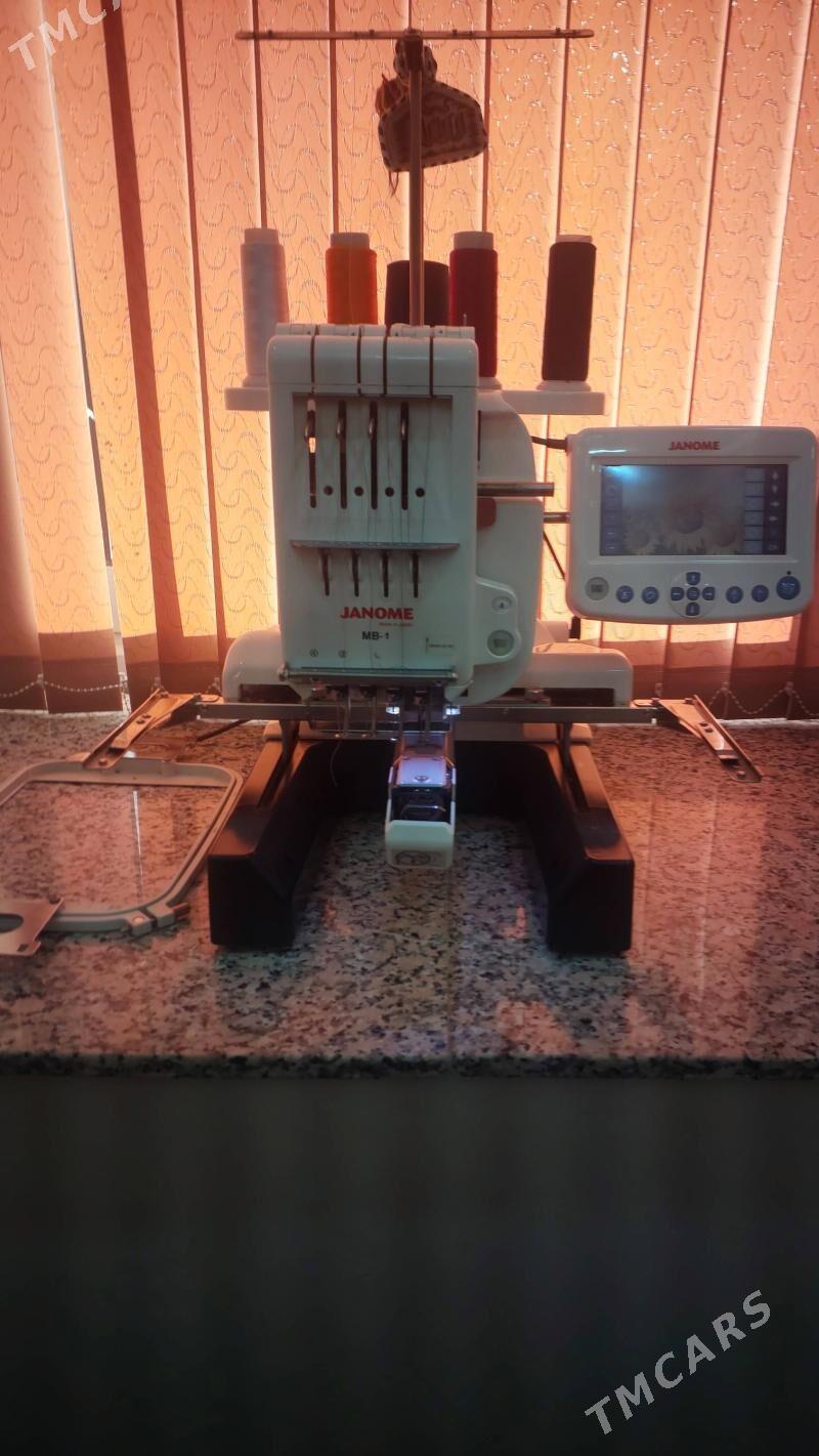 JANOME MB4 GARA AYAK - Podwoýski köç. (Bitarap Türkmenistan şaýoly) - img 1