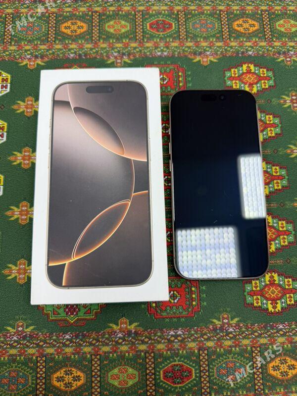 iphone 16 pro 256Gb IPHONE16PR - Aşgabat - img 1