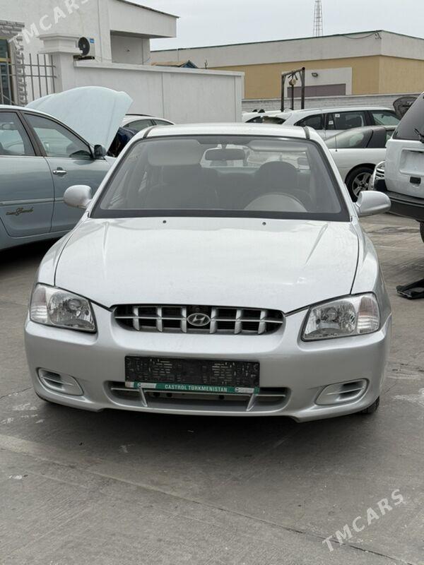 Hyundai Accent 2001 - 80 000 TMT - Балканабат - img 1
