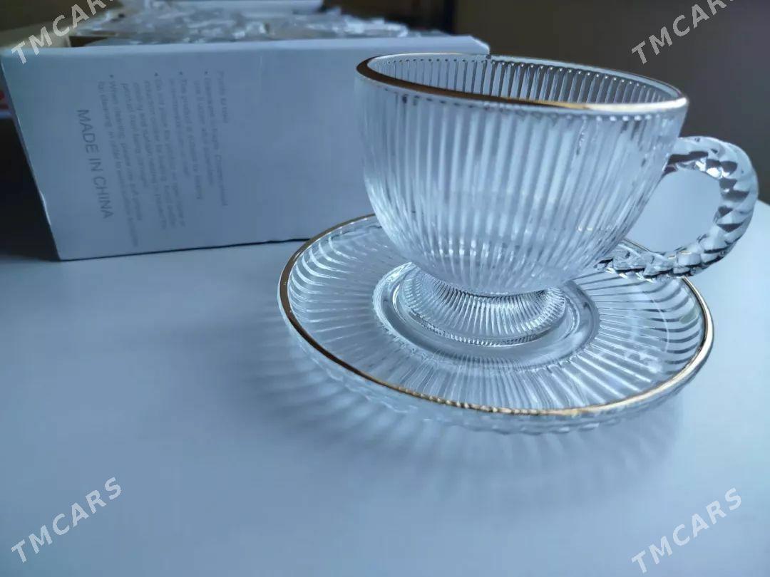 cashga набор стеклянных чашек - Ашхабад - img 1