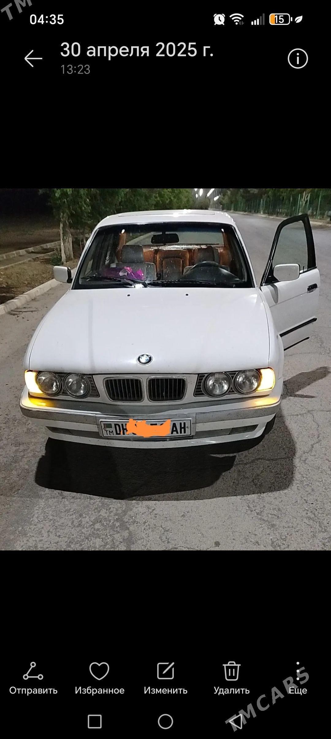 BMW 525 1994 - 65 000 TMT - Ак-Бугдайский этрап - img 1