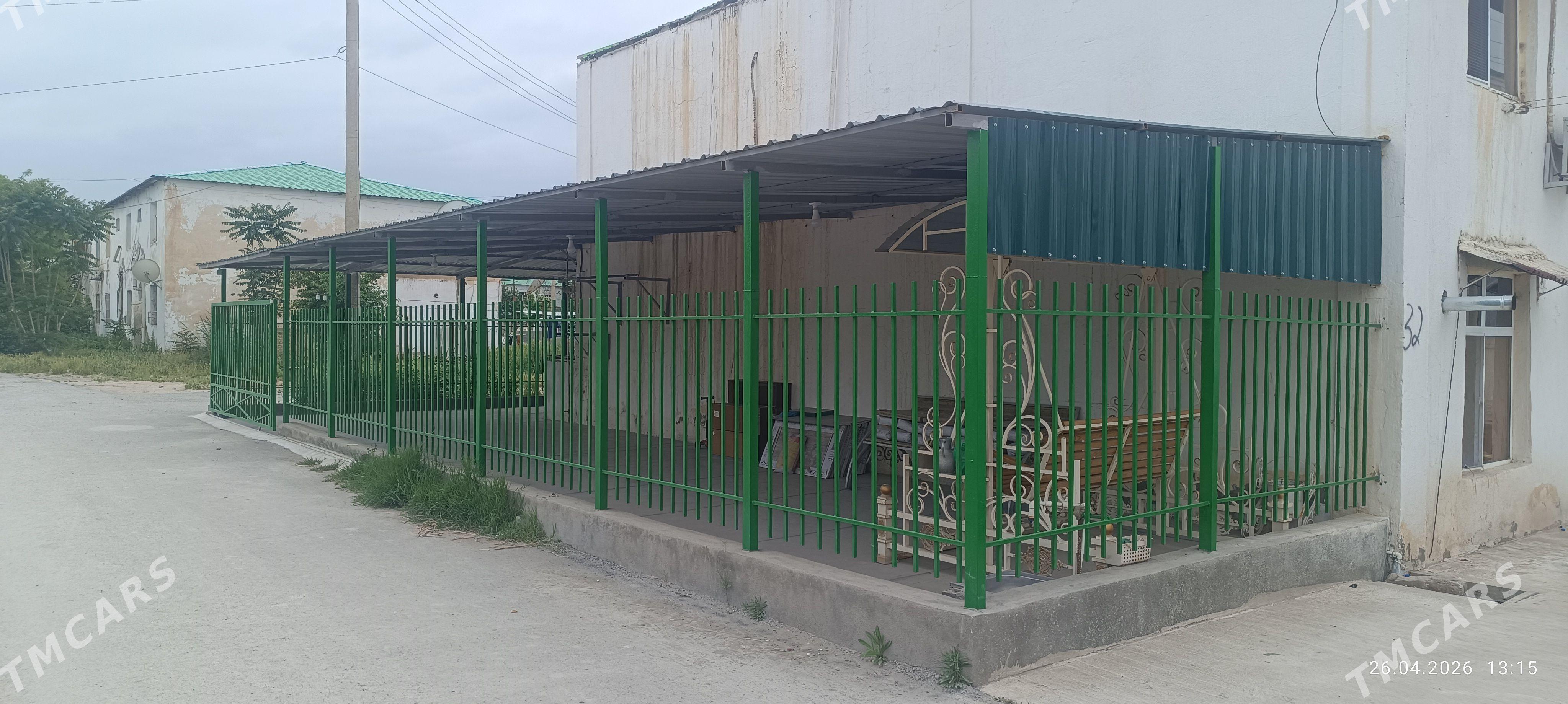 навес и забор - Анев - img 1