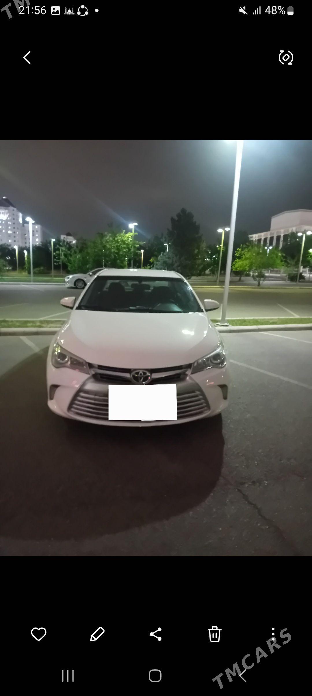 Toyota Camry 2017 - 260 000 TMT - Ашхабад - img 1