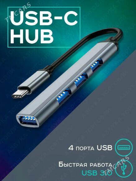 Type-C (Usb-C) HUB (OTG) - Ашхабад - img 1