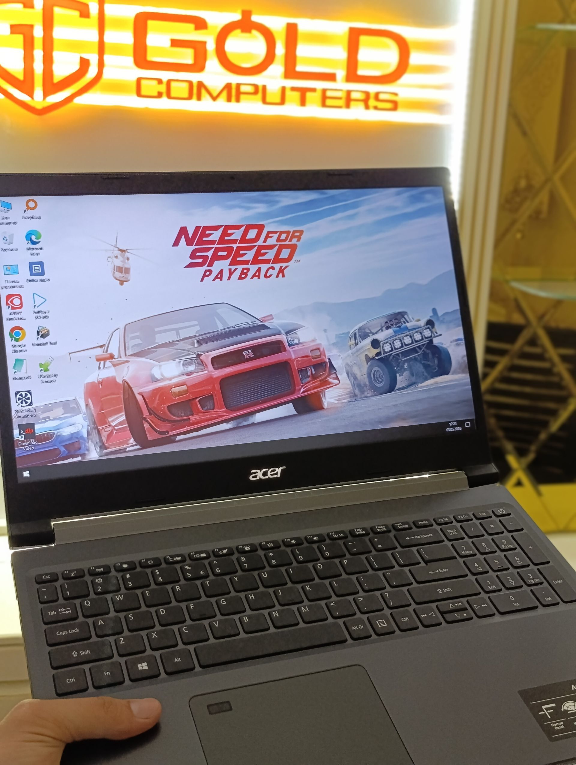 GTX1650|16GB|Aspire 7 - Ашхабад - img 1