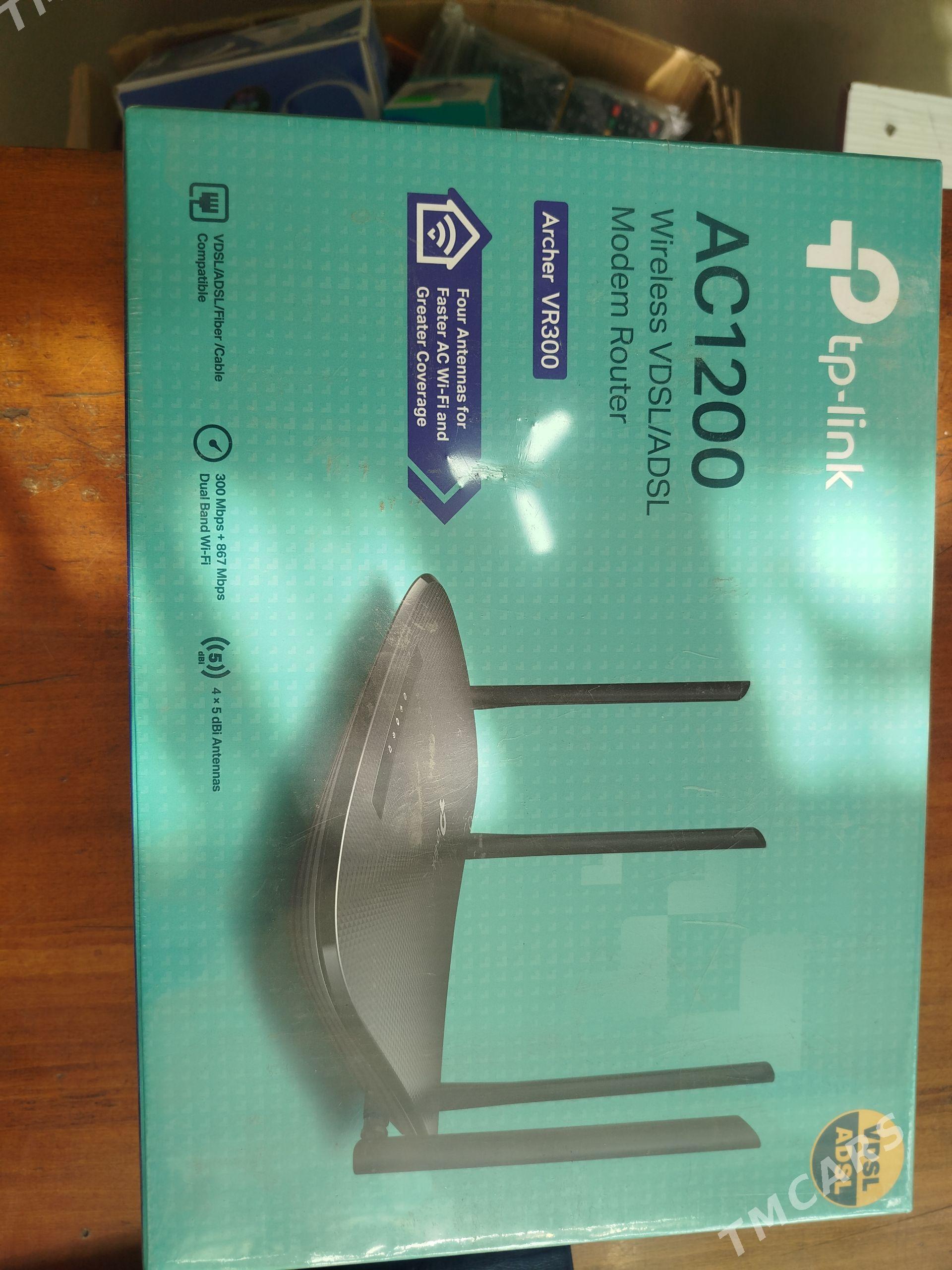 TP-Link router taze 4 antenna - Балканабат - img 1