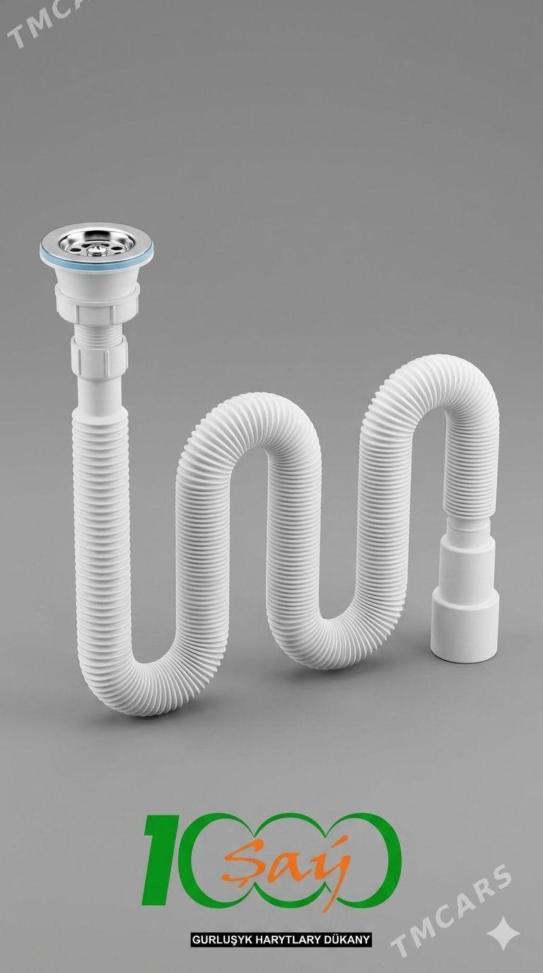 sifon gofra сифон слив kanalza - Мир 8 - img 1