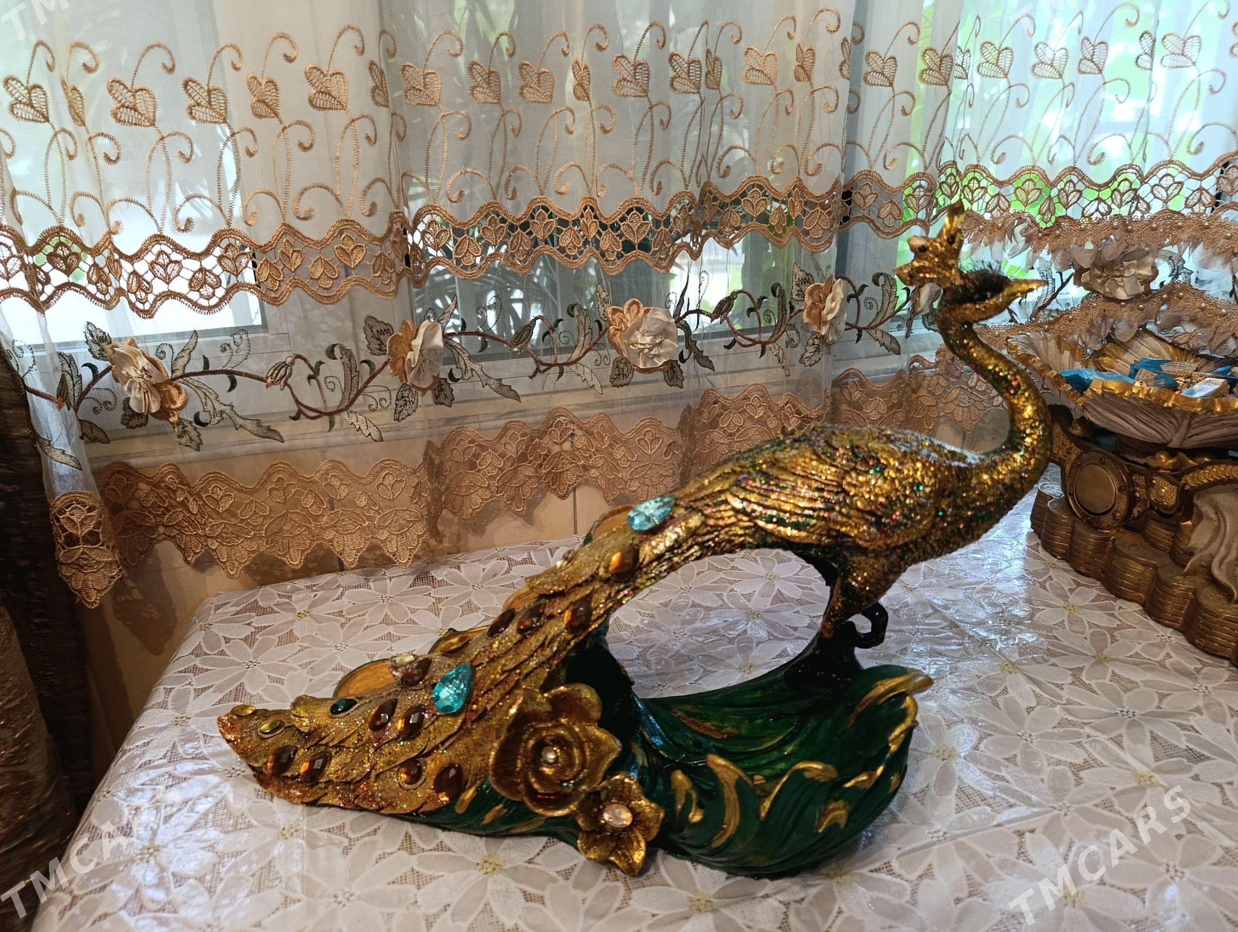 Павлин для бутылки и фужеров - Aşgabat - img 1