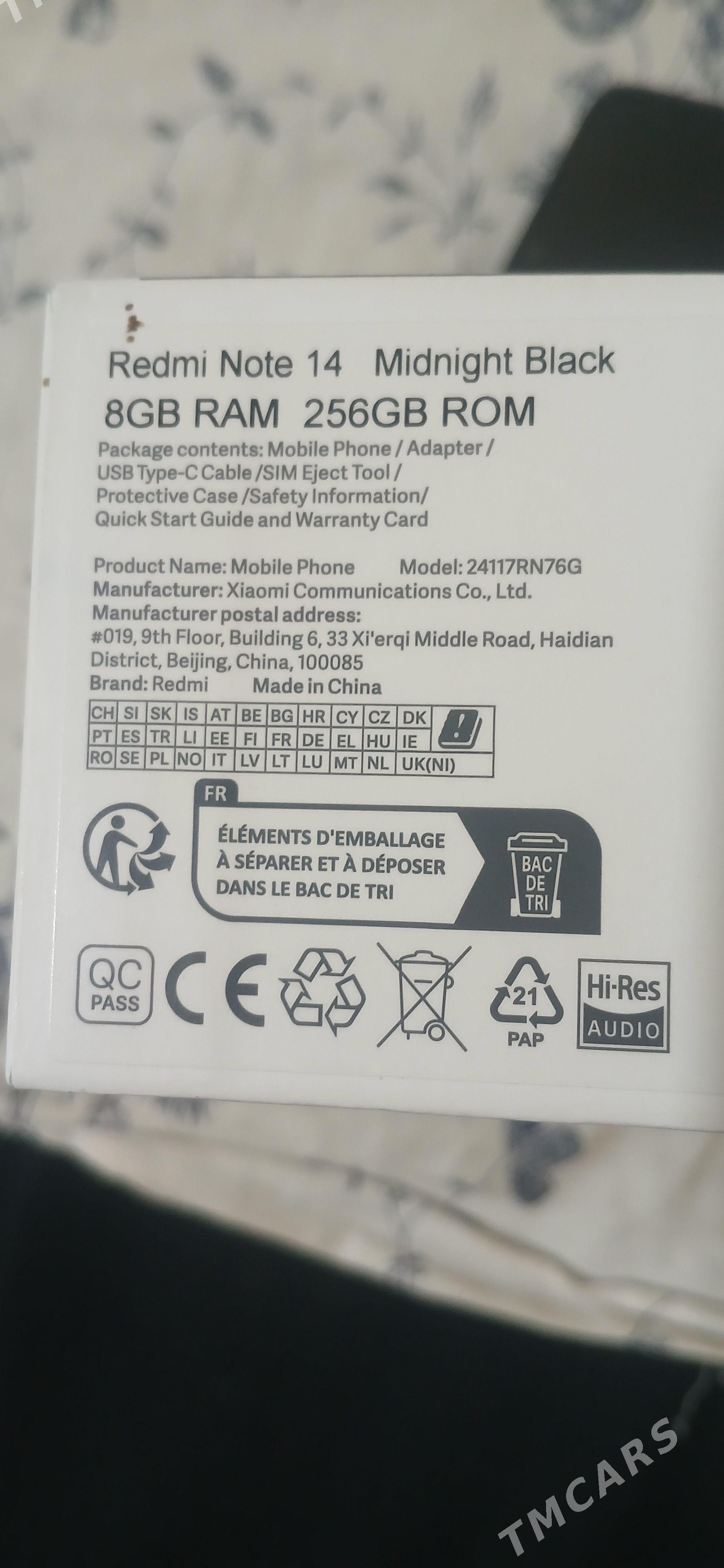 Redmi not 14 - Daşoguz - img 1