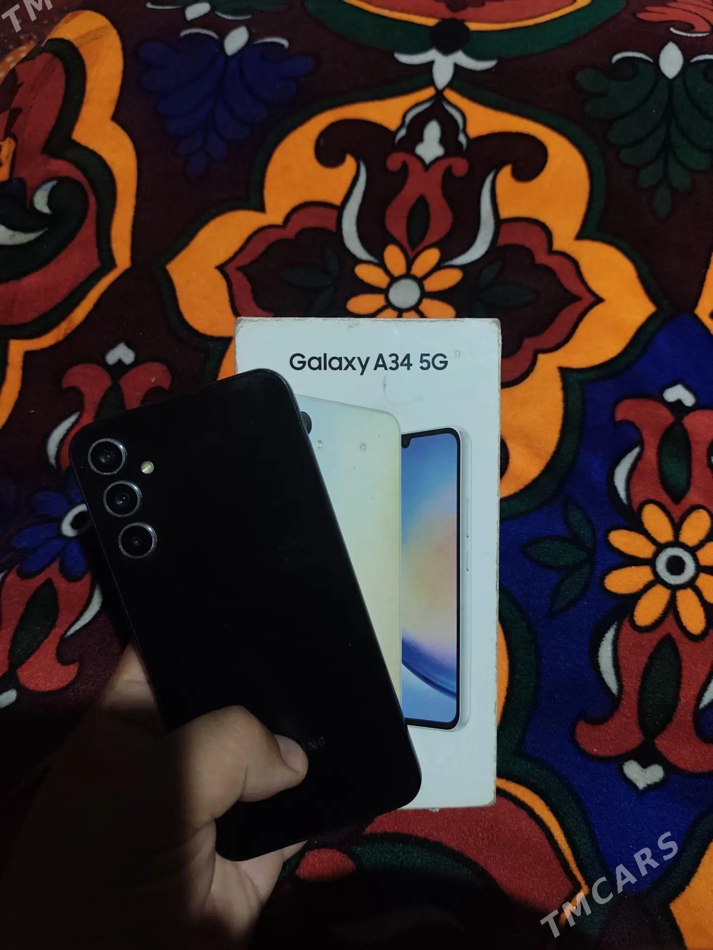 Samsung A34 5G 8/256 - Туркменабат - img 1