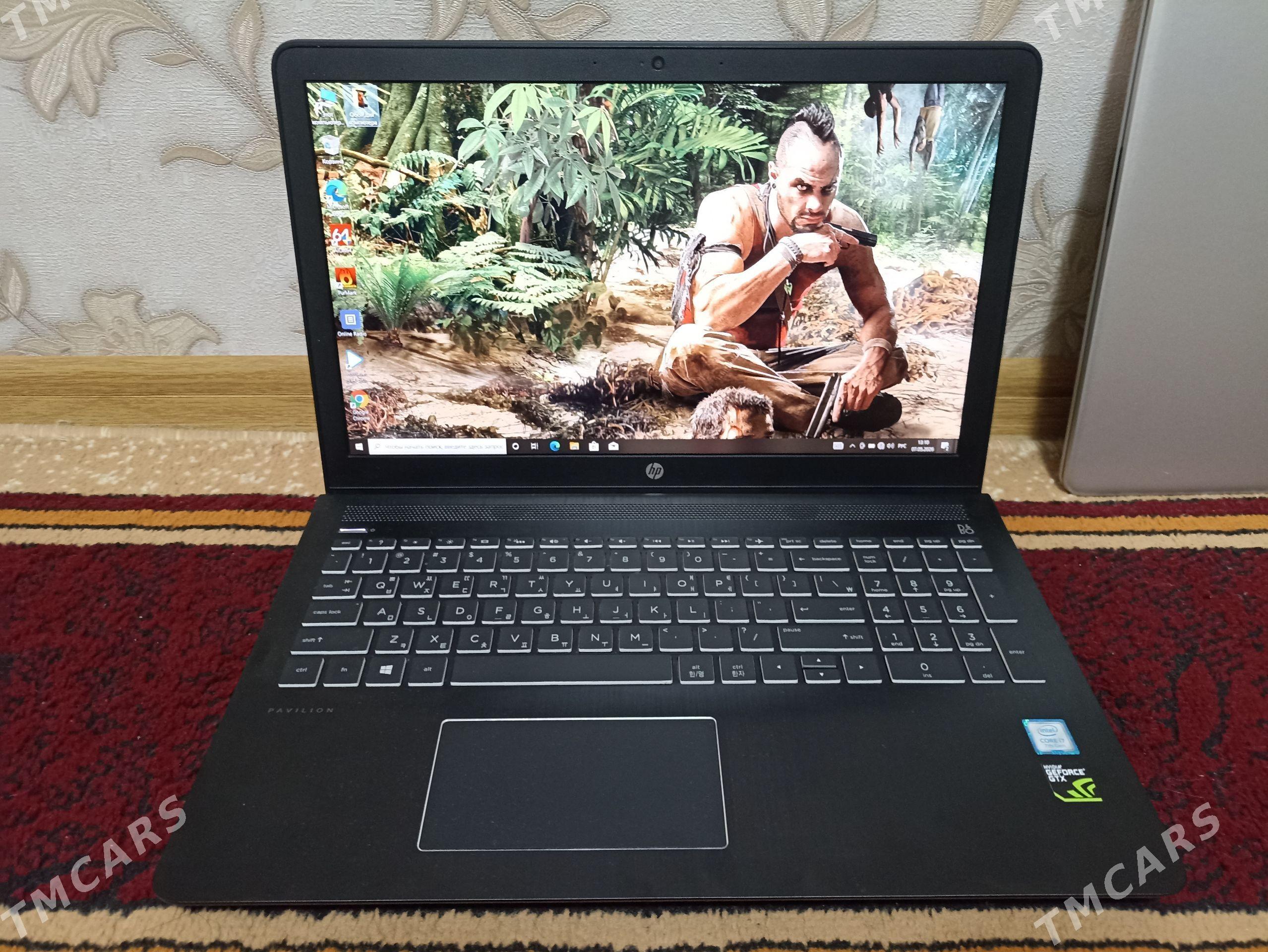 noutbuk ноутбук HP GTX DDR4 - Туркменабат - img 1