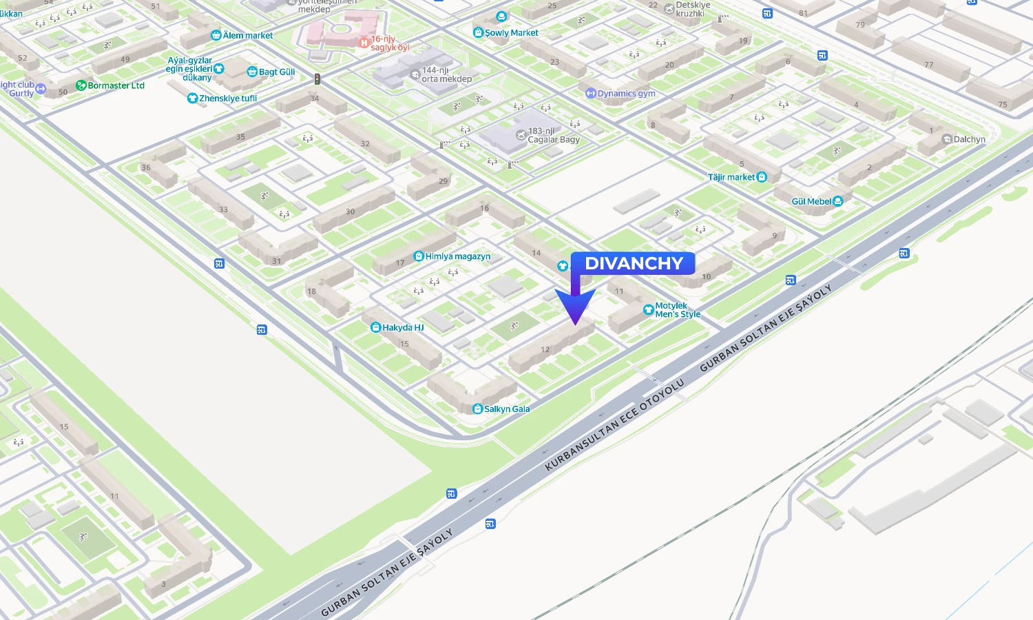 Divanchy Map Location