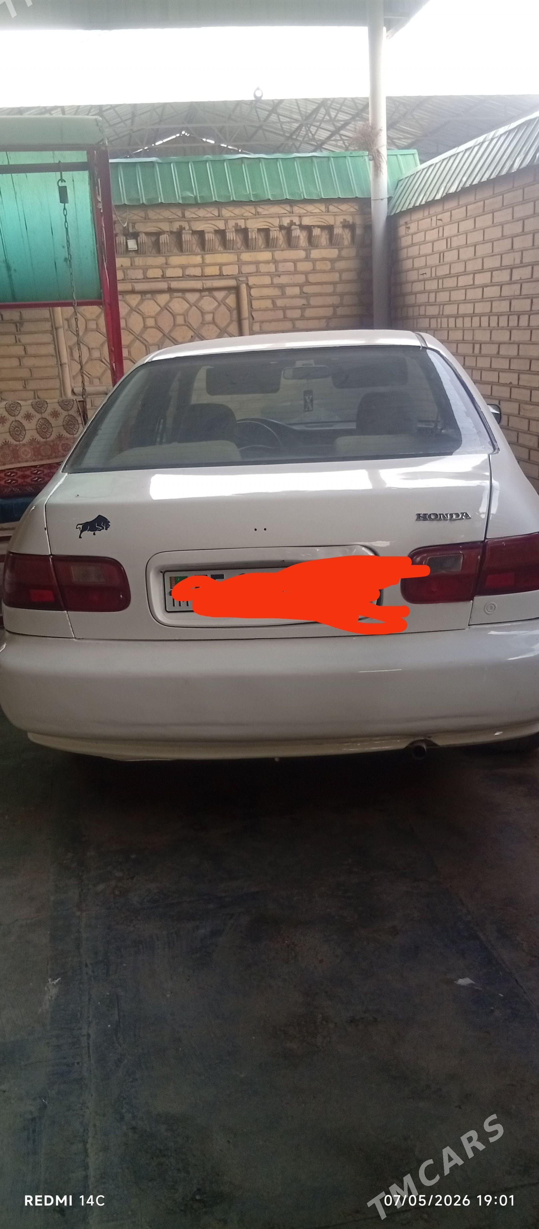 Honda Accord 1992 - 13 000 TMT - Мары - img 1