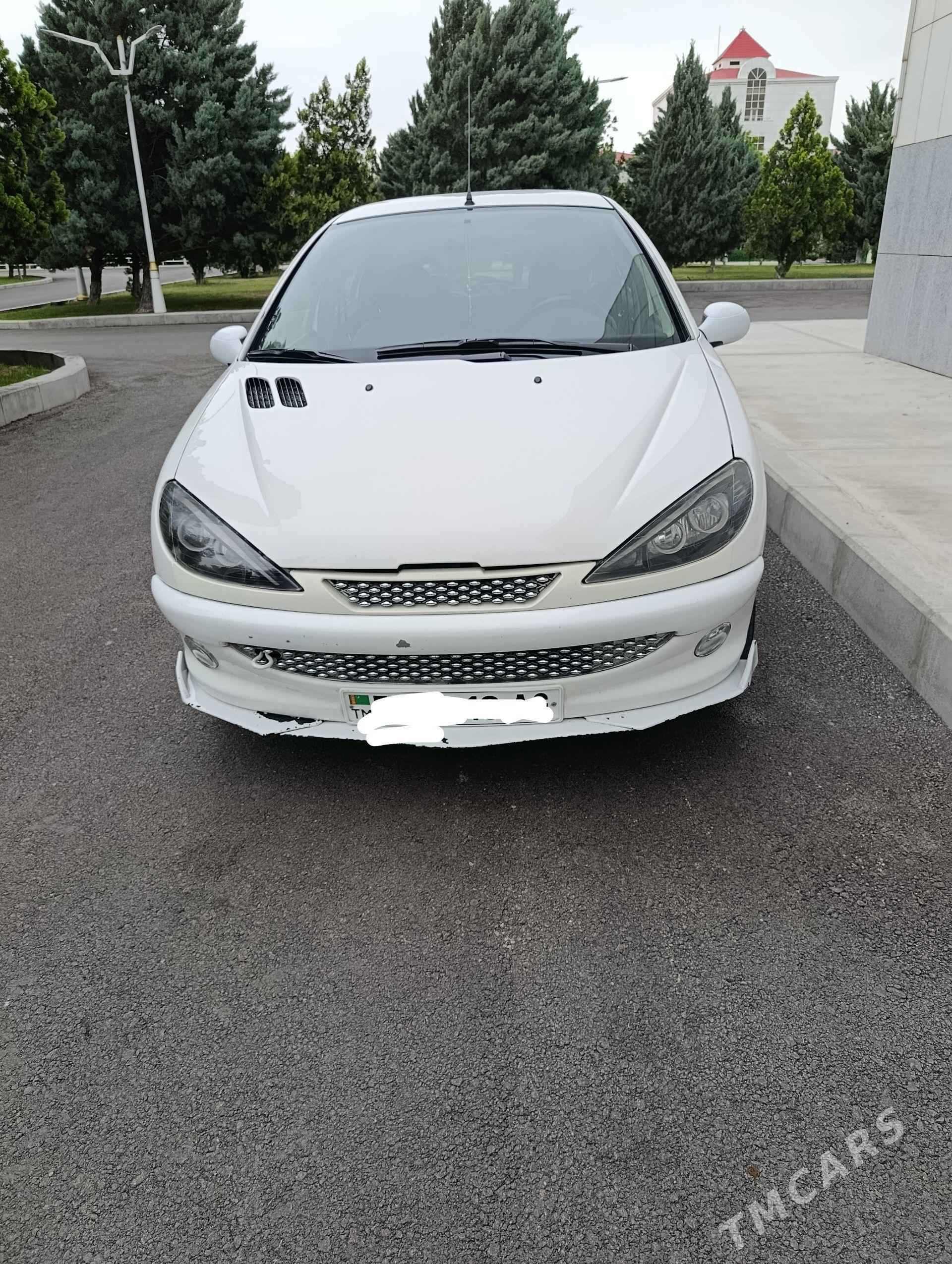 Peugeot 206 2009 - 107 000 TMT - ул. Подвойского (Битарап Туркменистан шаёлы) - img 1