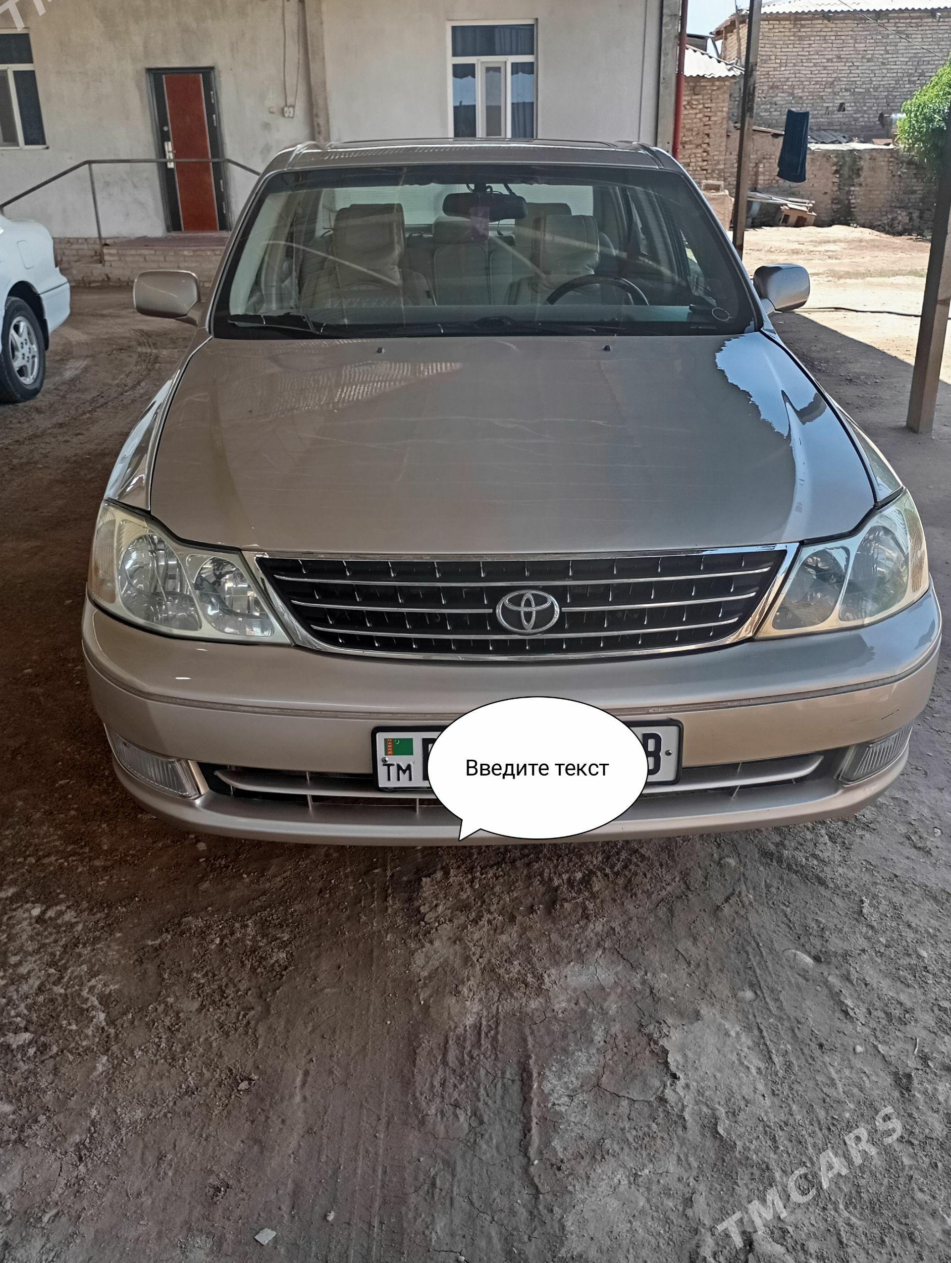 Toyota Avalon 2003 - 245 000 TMT - Ходжамбаз - img 1