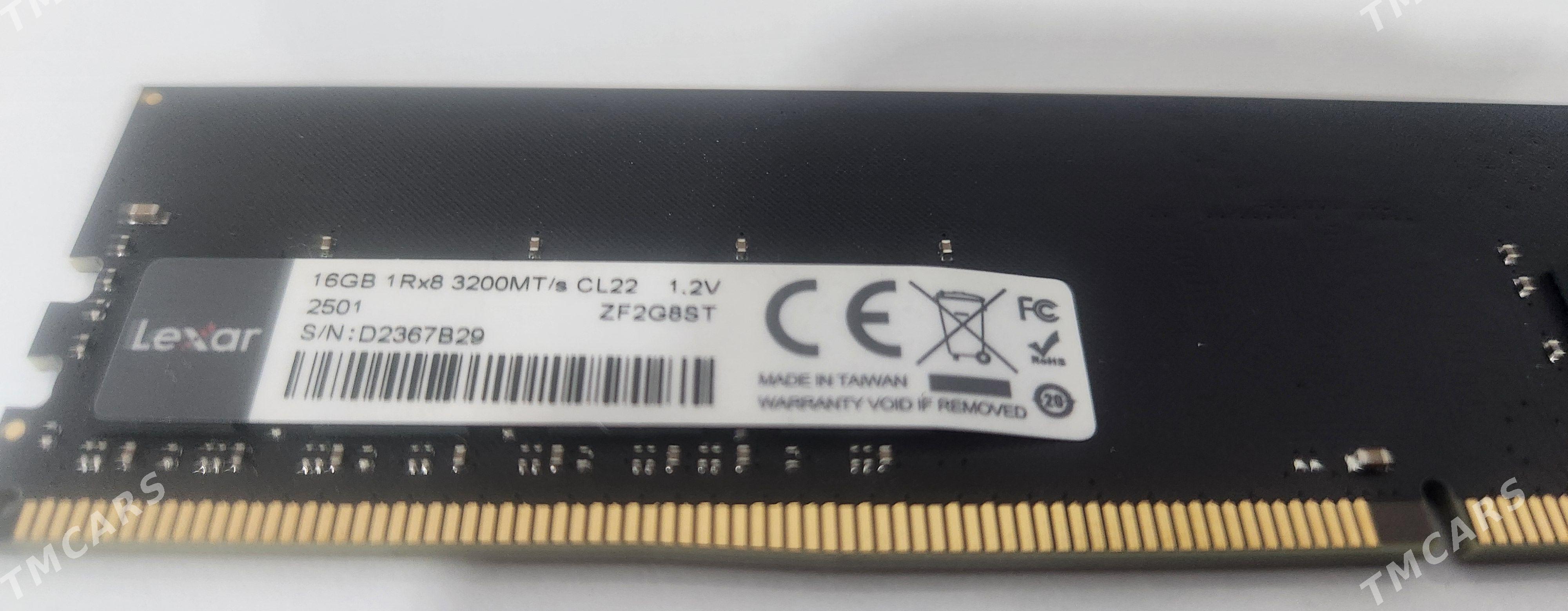 Ram 16GB LEXAR 3200 - Türkmenbaşy - img 1