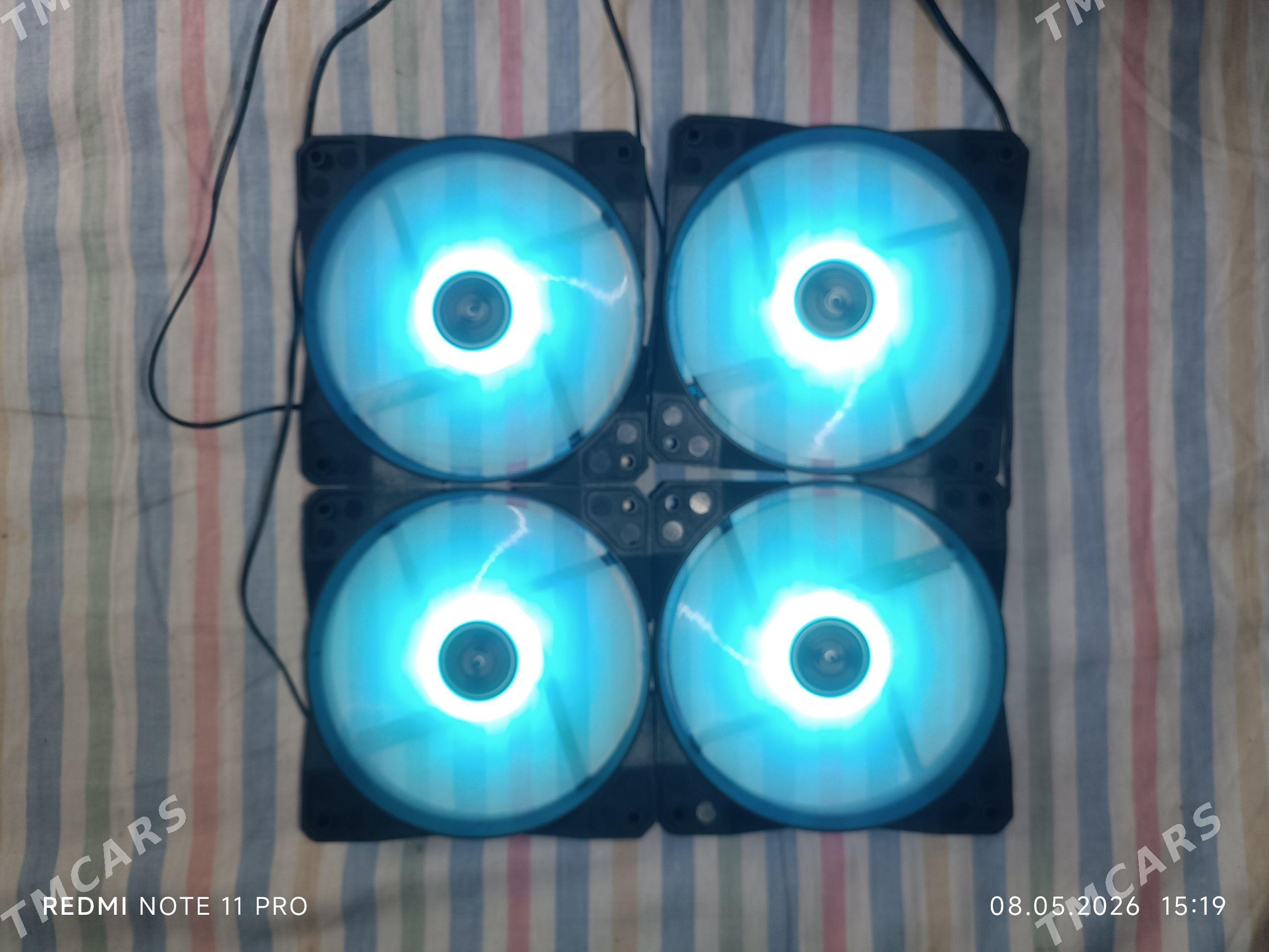 rgb fan kuler кулер - 3 мкр - img 1