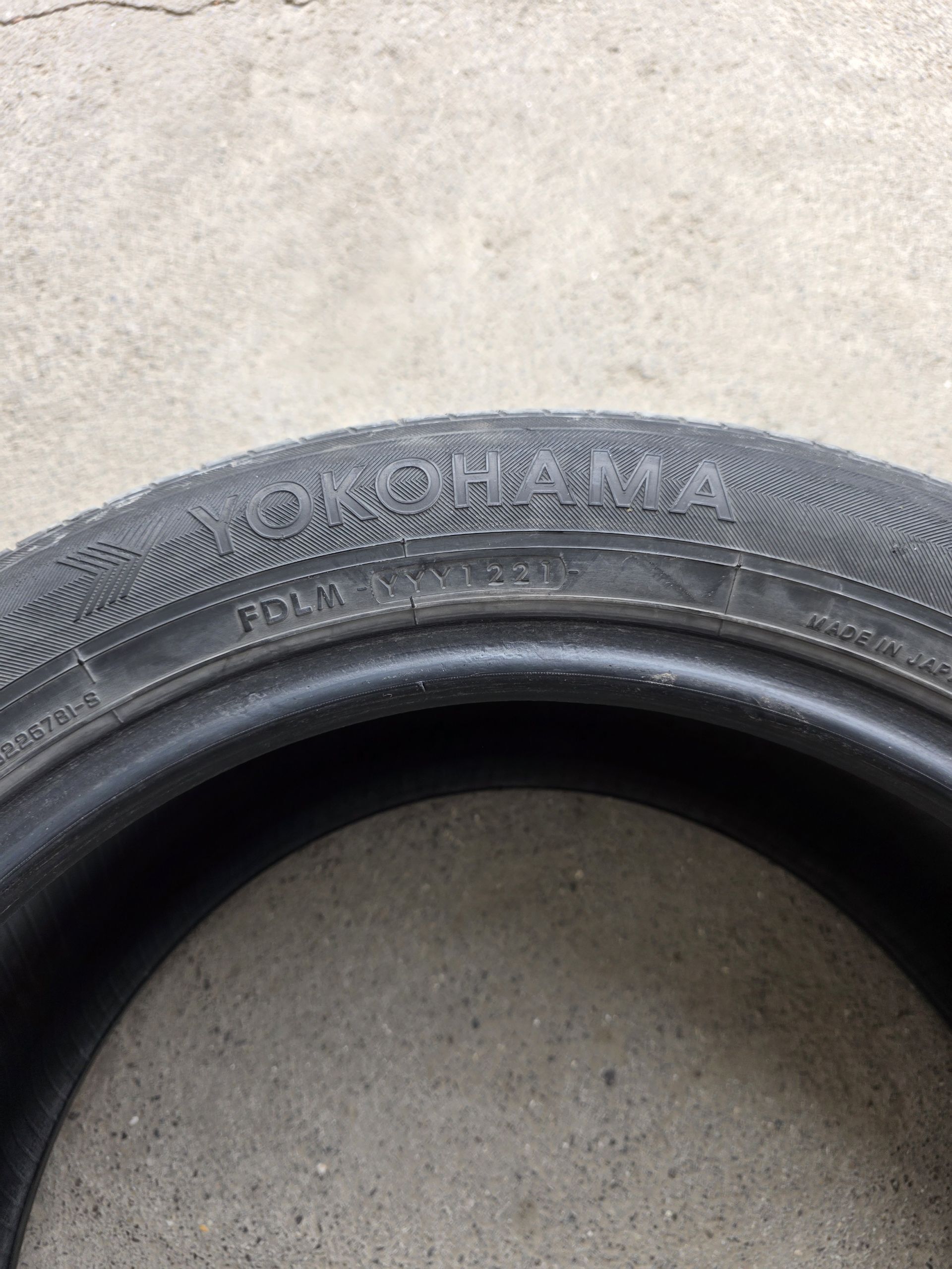 215 55 17 yokahama teker 600 TMT - Bedew - img 1