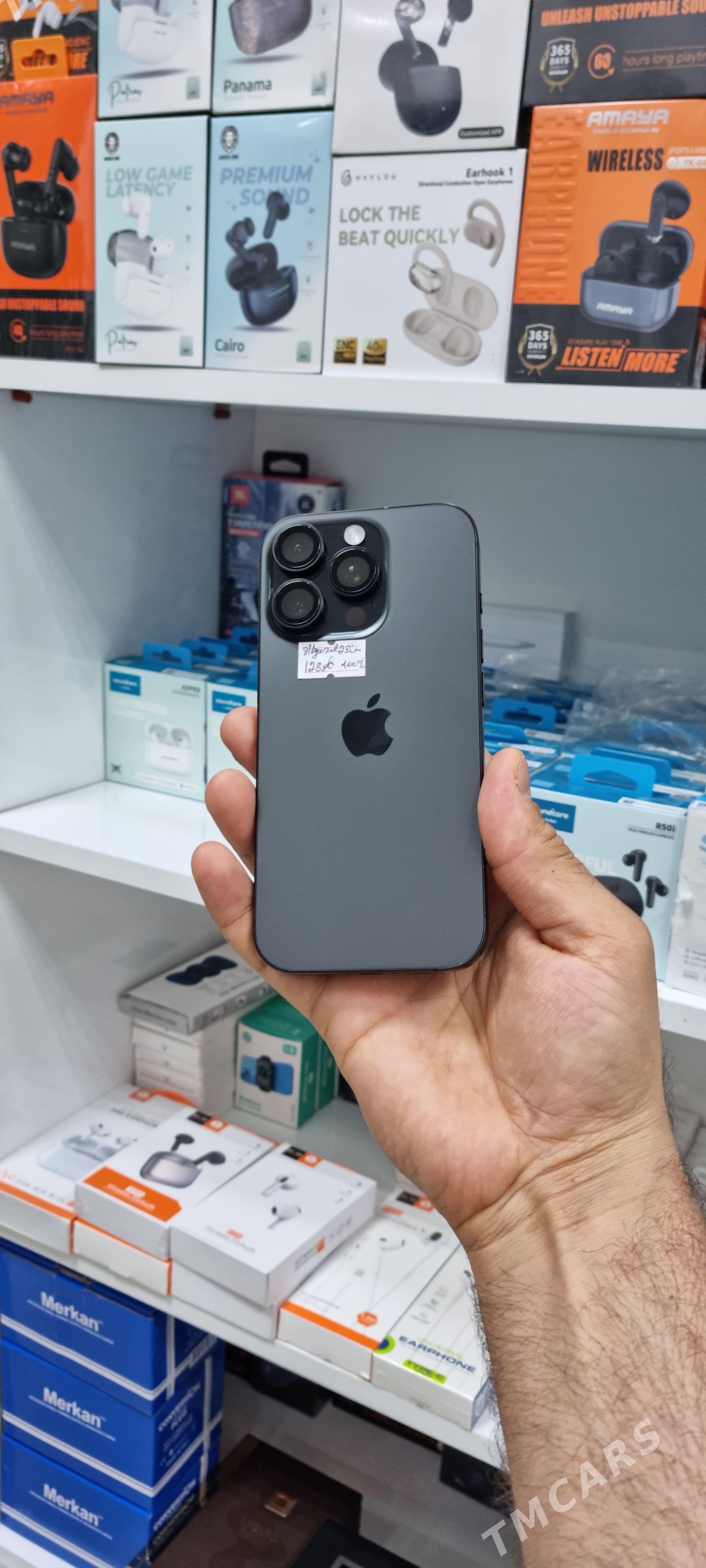 Iphone 16 pro 128gb 100% 1sim - Aşgabat - img 1