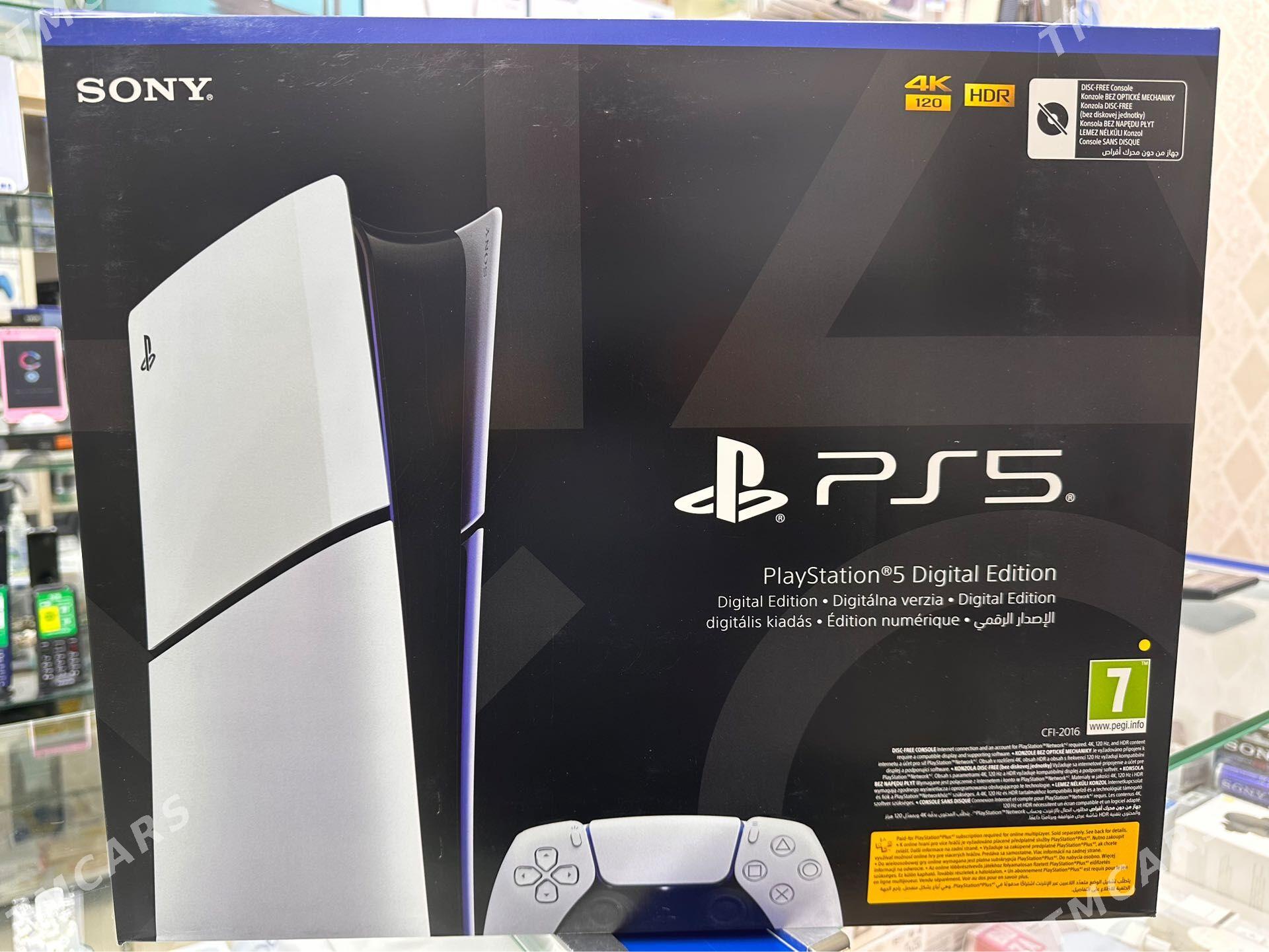 playstation 5 digital PS5 - Ашхабад - img 1