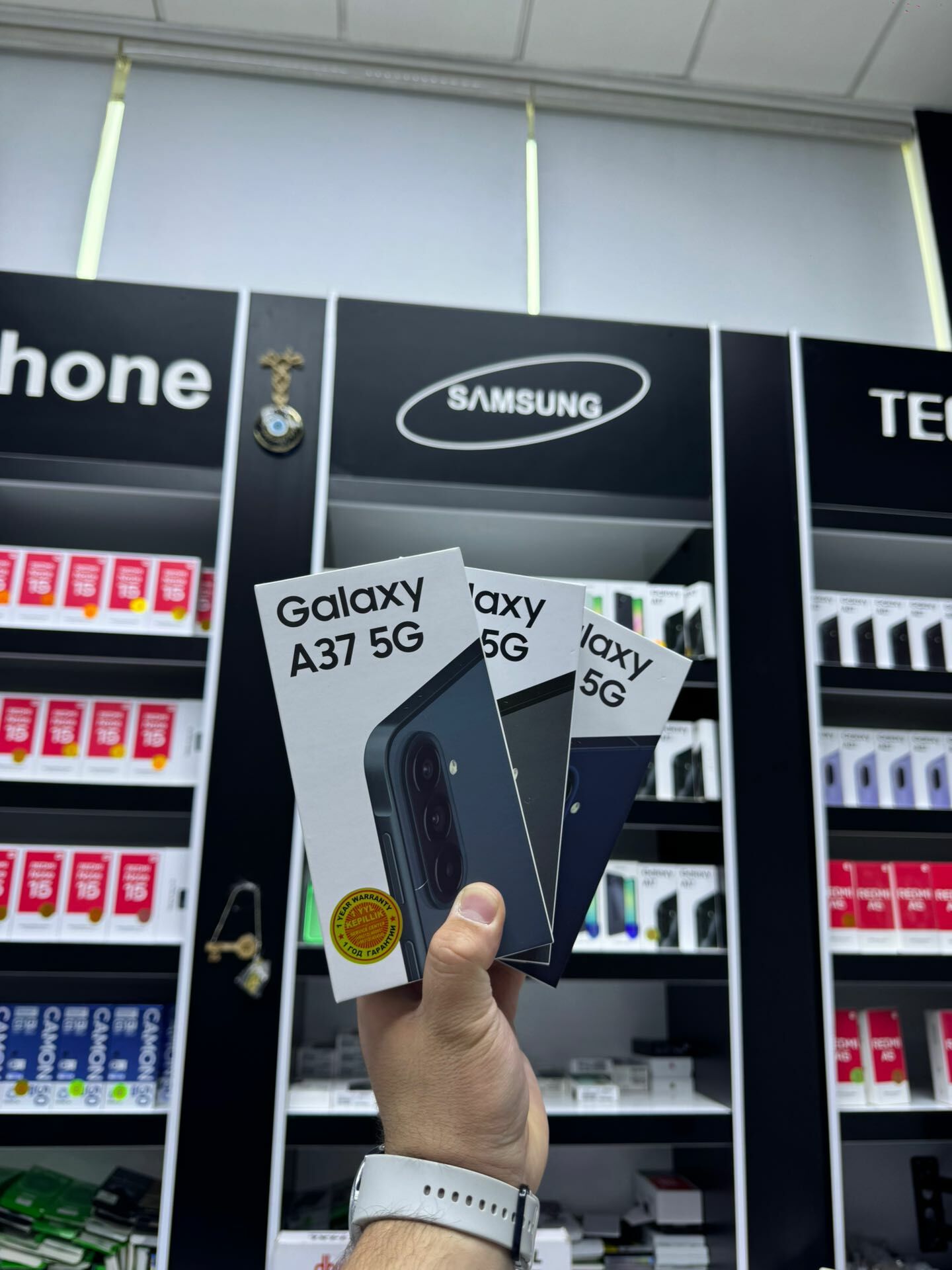 Samsung A37 5G 12/256 Paket - Ашхабад - img 1