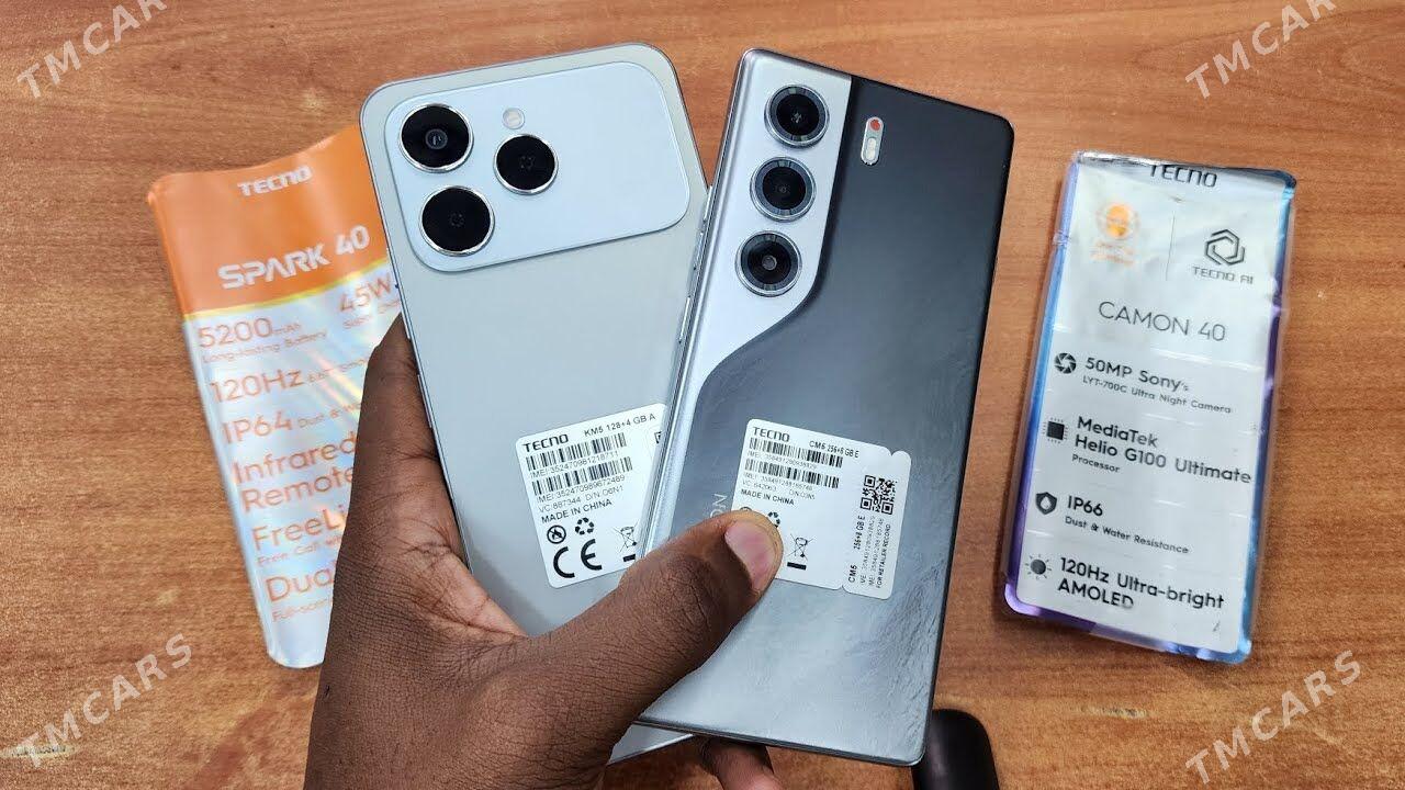 Tecno TELEFON ALYAS camon 40 pro 50pro spark 30 40 - Aşgabat - img 1