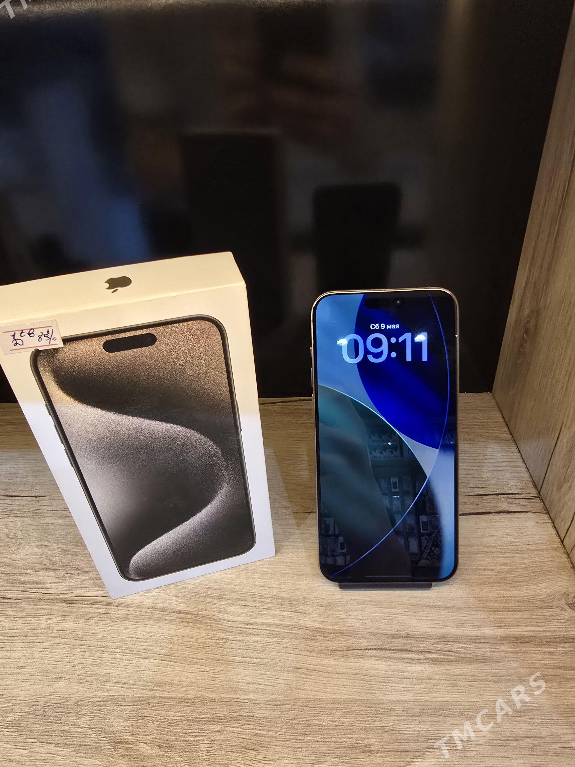 Iphone 15 pro max 256Gb 89% 1t - Daşoguz - img 1